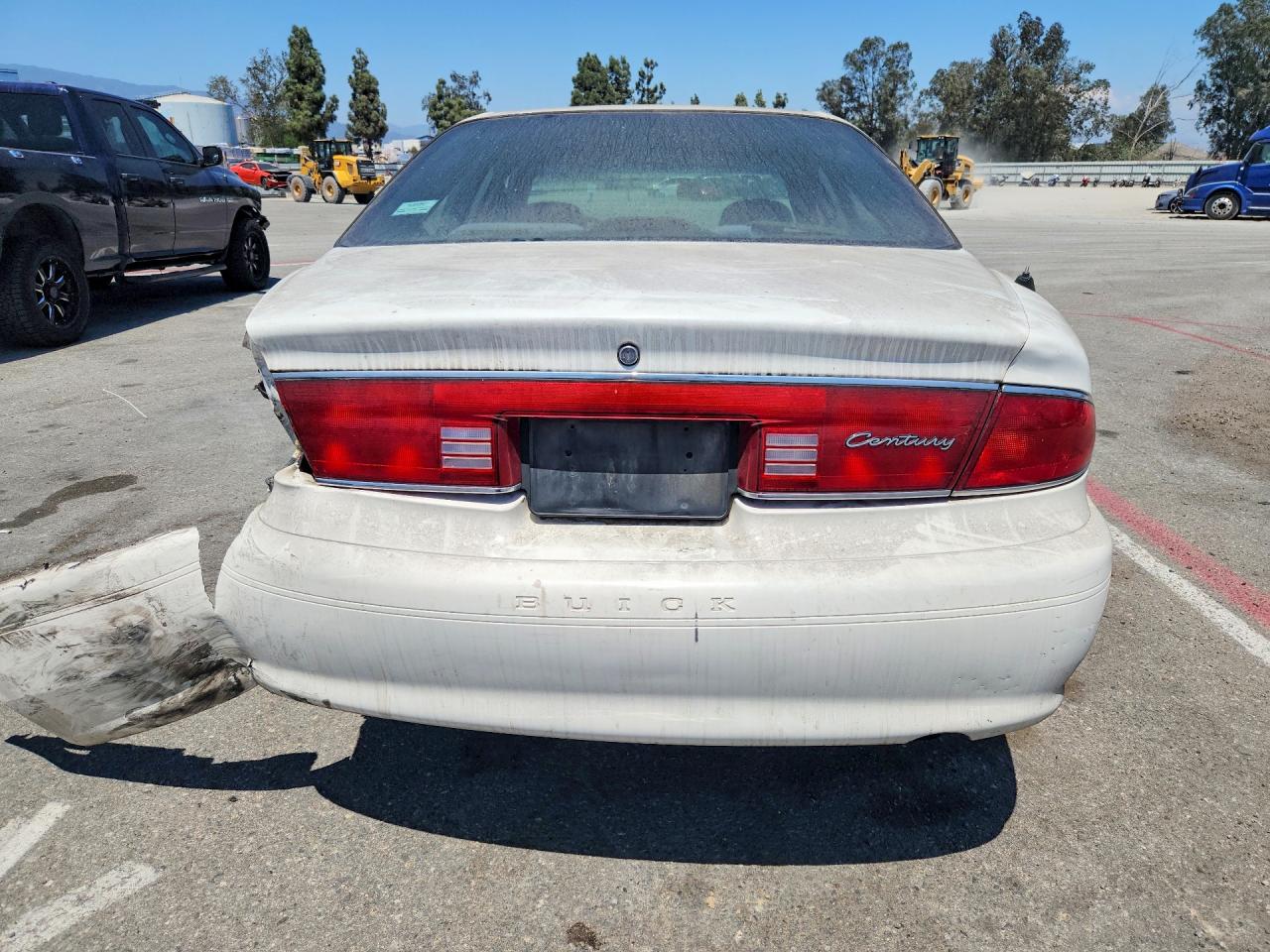 2004 Buick Century Custom White vin: 2G4WS52J241289363