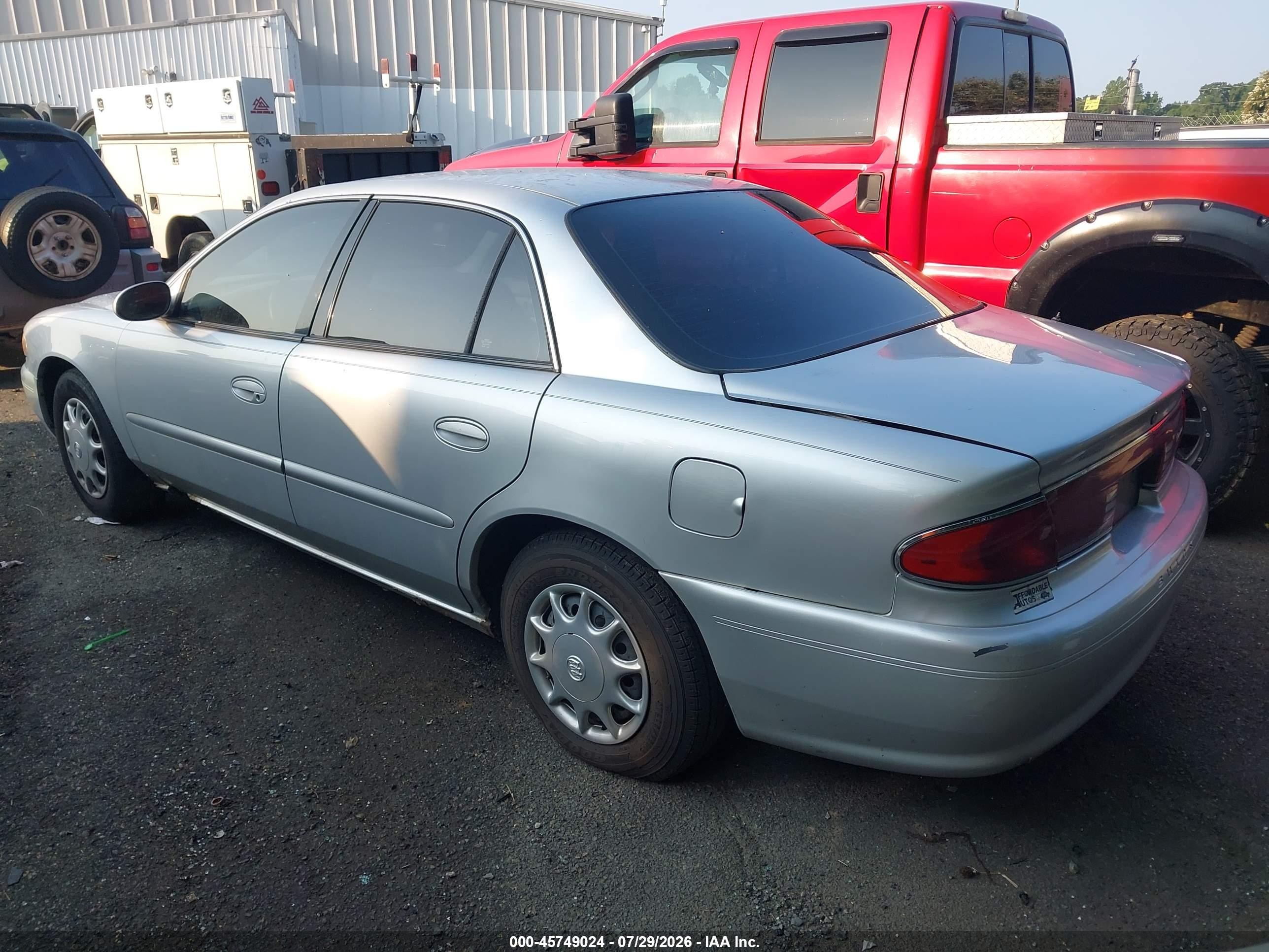 2005 Buick Century   Silver vin: 2G4WS52J251103533