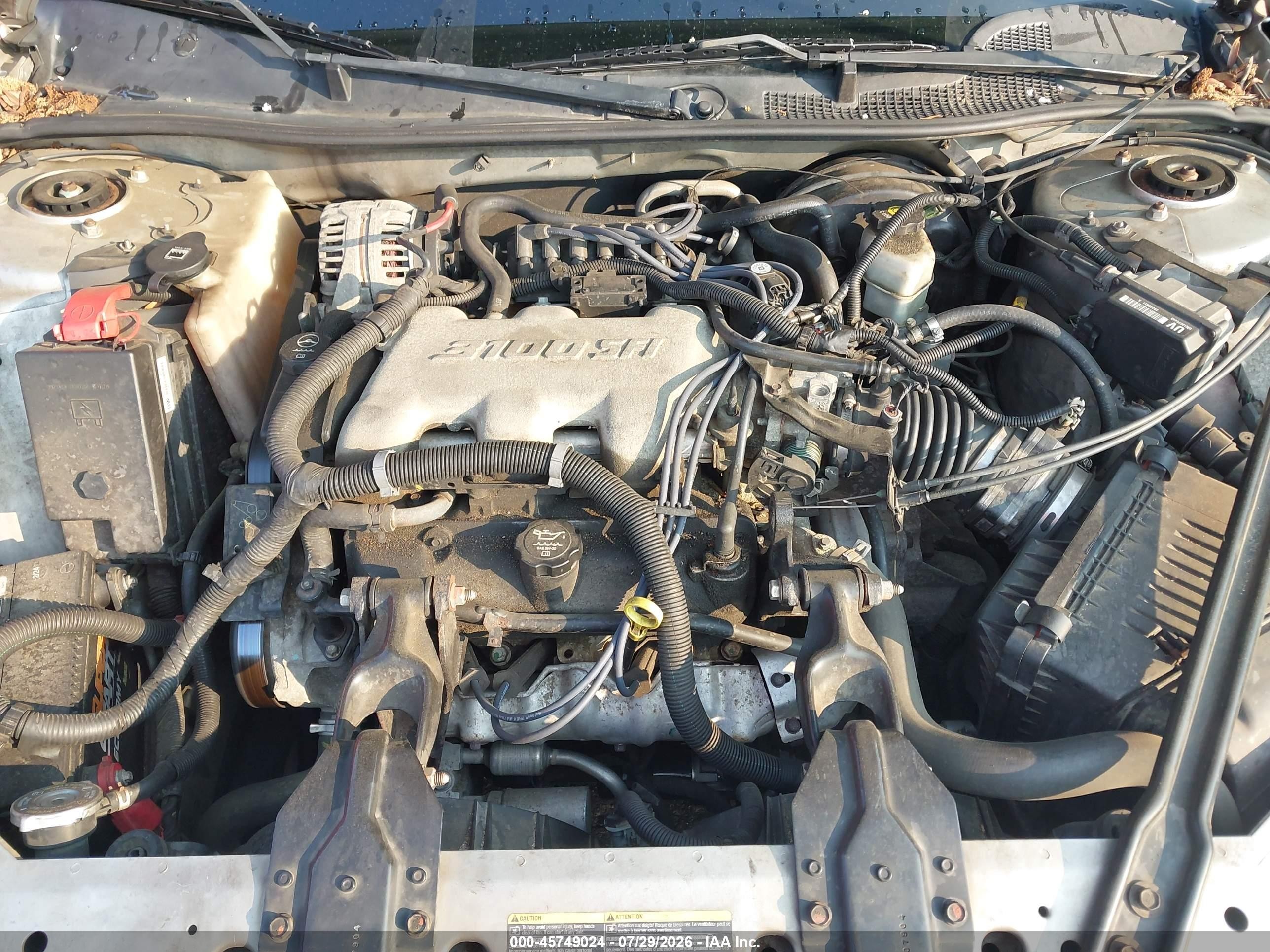 2005 Buick Century   Silver vin: 2G4WS52J251103533