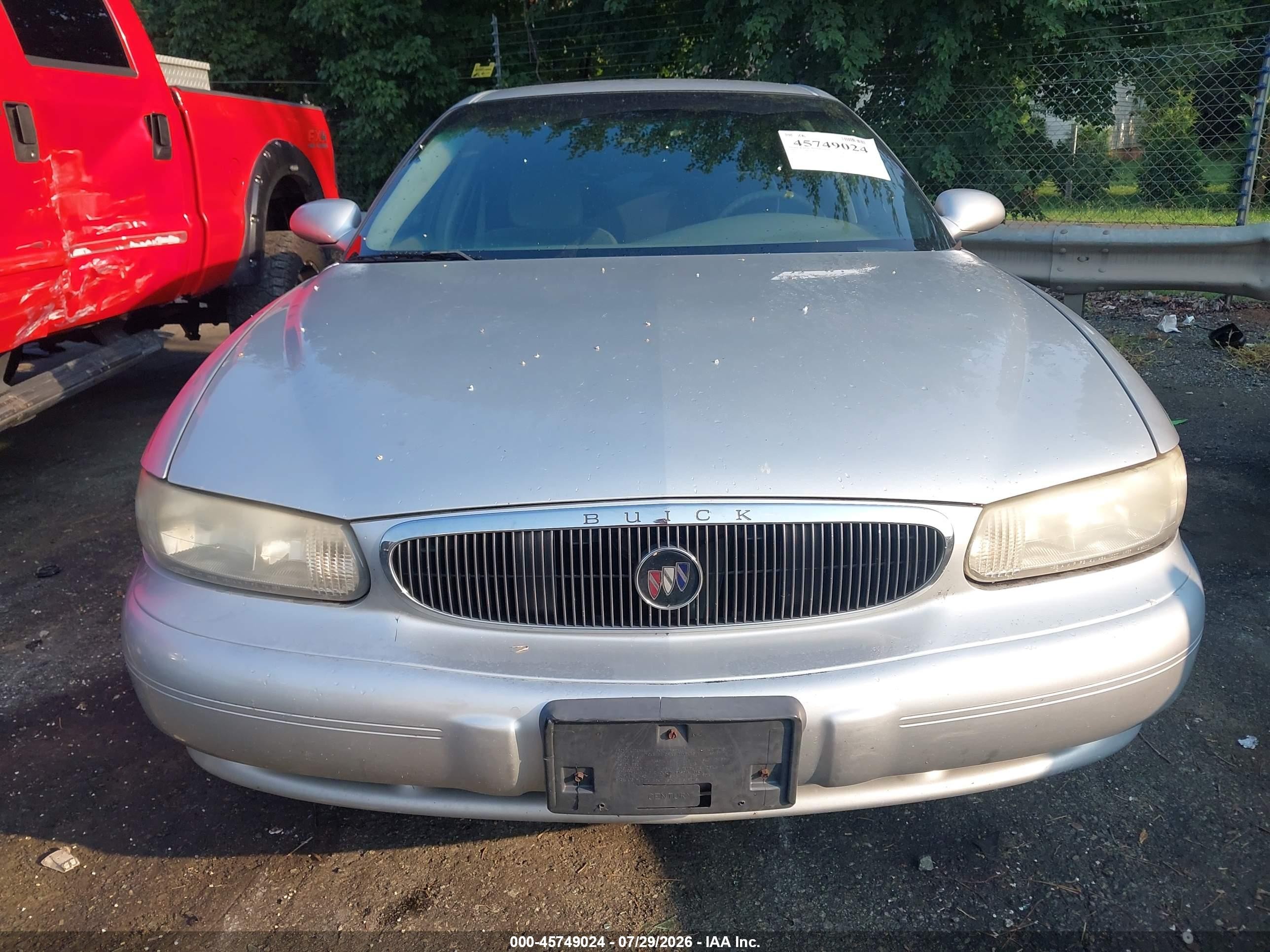 2005 Buick Century   Silver vin: 2G4WS52J251103533