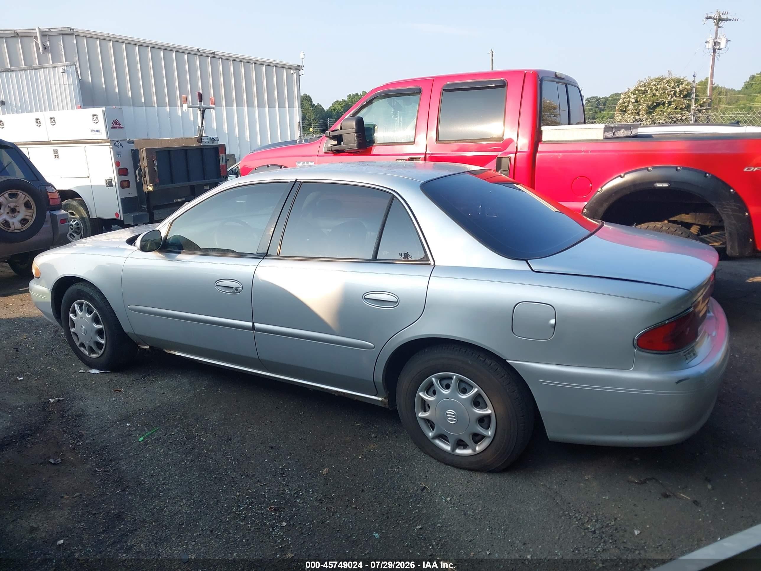 2005 Buick Century   Silver vin: 2G4WS52J251103533