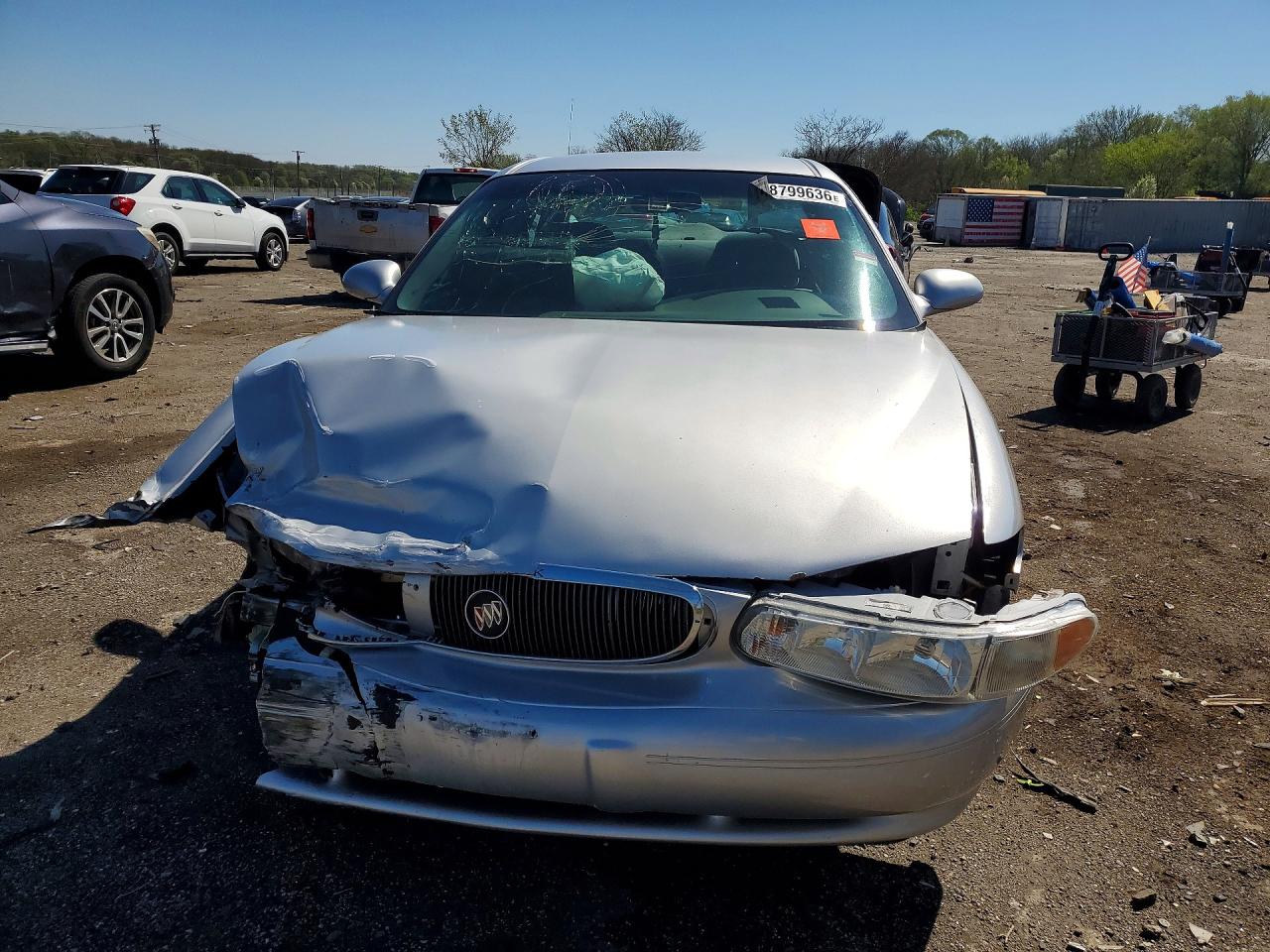 2005 Buick Century Custom Gray vin: 2G4WS52J251112751