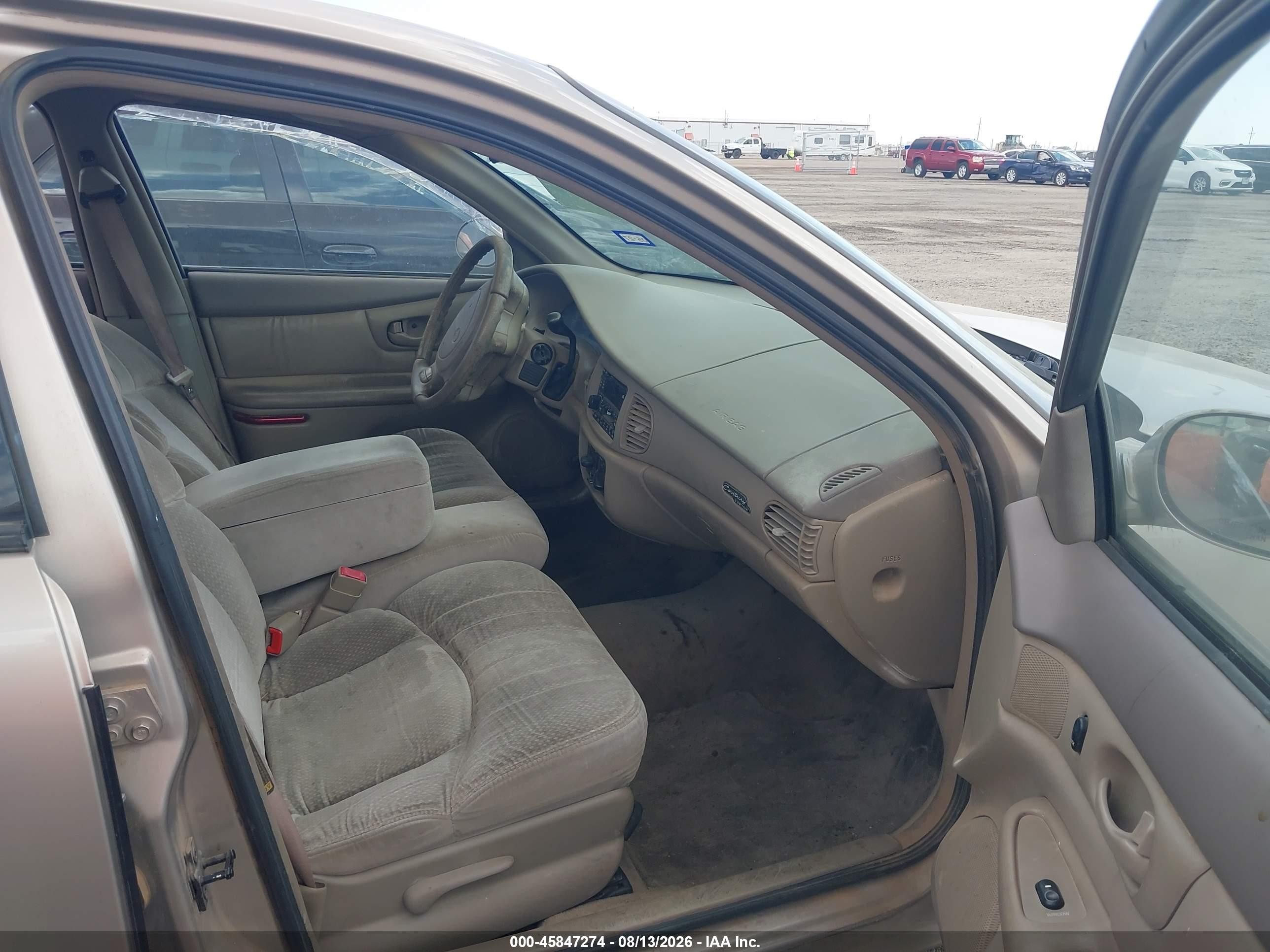 2000 Buick Century Custom Gold vin: 2G4WS52J2Y1170072