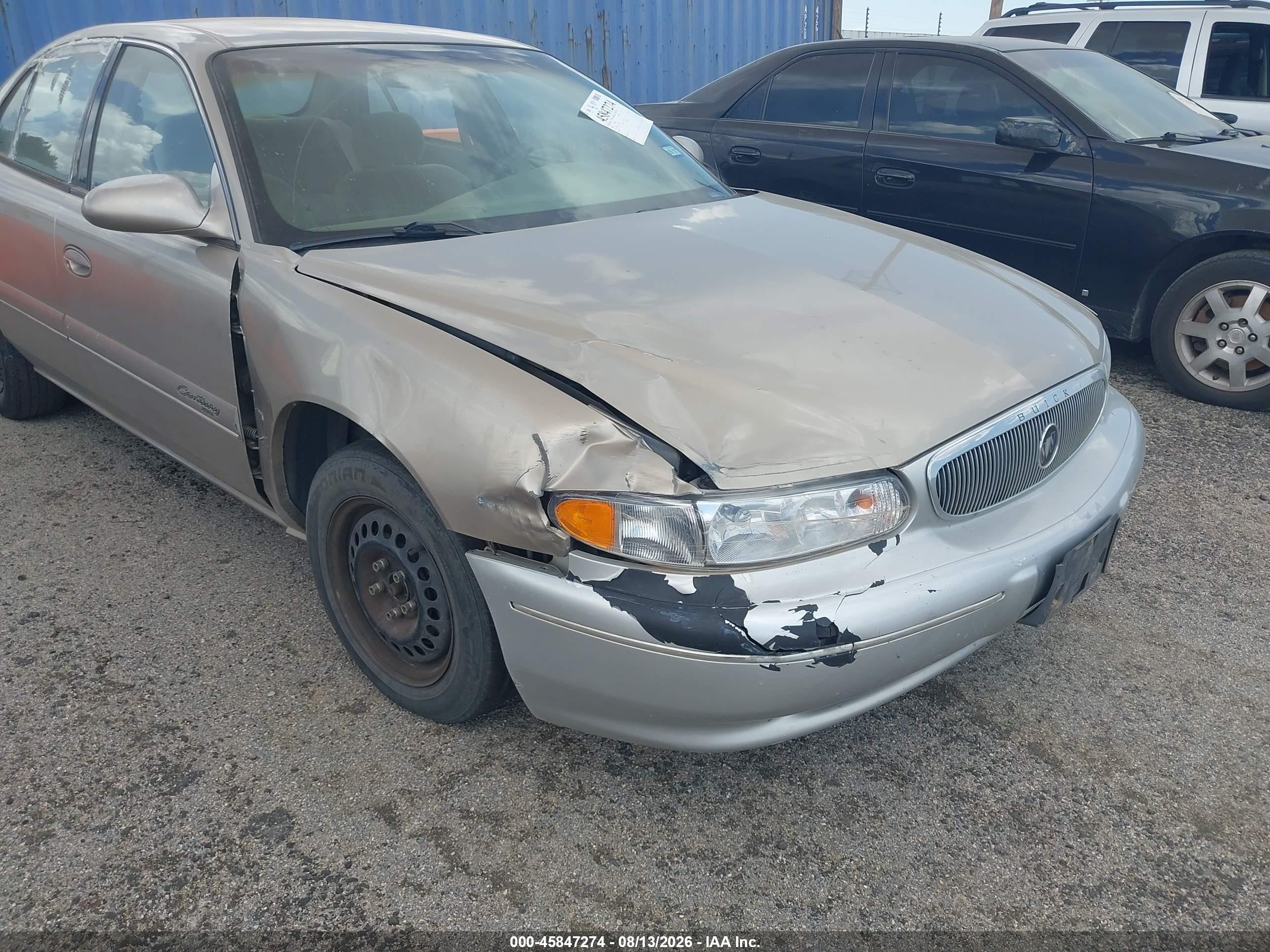 2000 Buick Century Custom Gold vin: 2G4WS52J2Y1170072