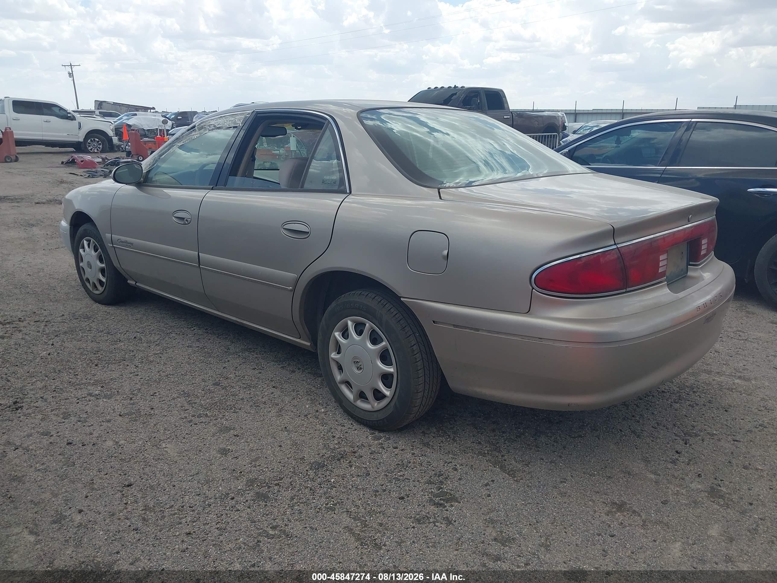 2000 Buick Century Custom Gold vin: 2G4WS52J2Y1170072