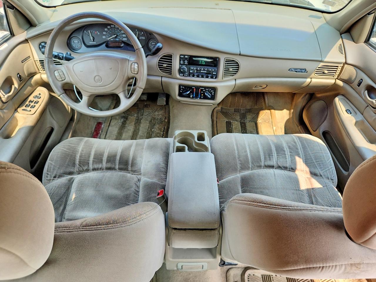 2001 Buick Century Custom Cream vin: 2G4WS52J311129813