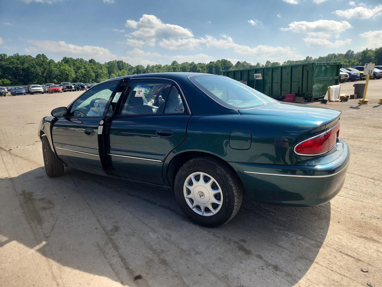 2001 Buick Century Custom Green vin: 2G4WS52J311184181