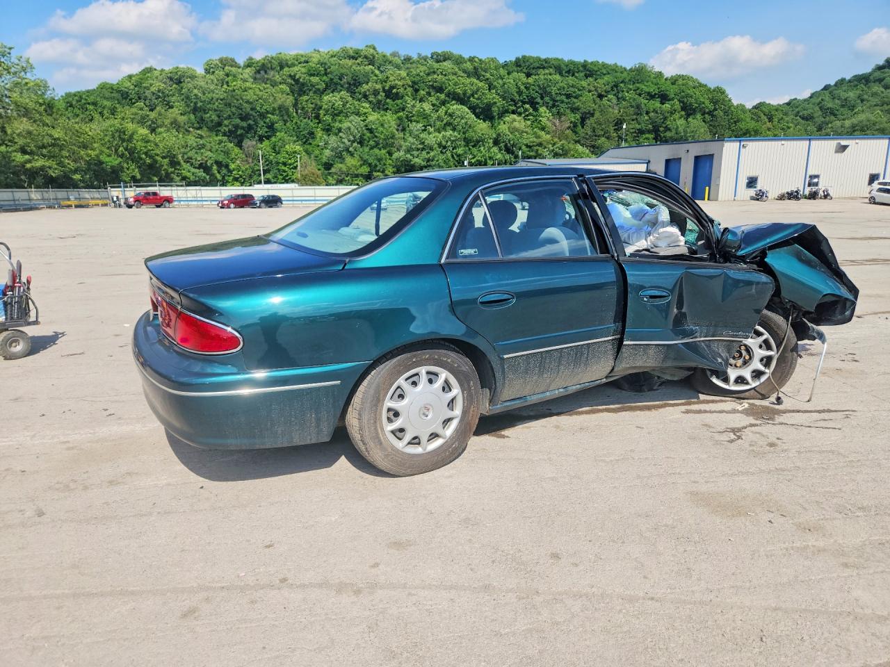 2001 Buick Century Custom Green vin: 2G4WS52J311184181