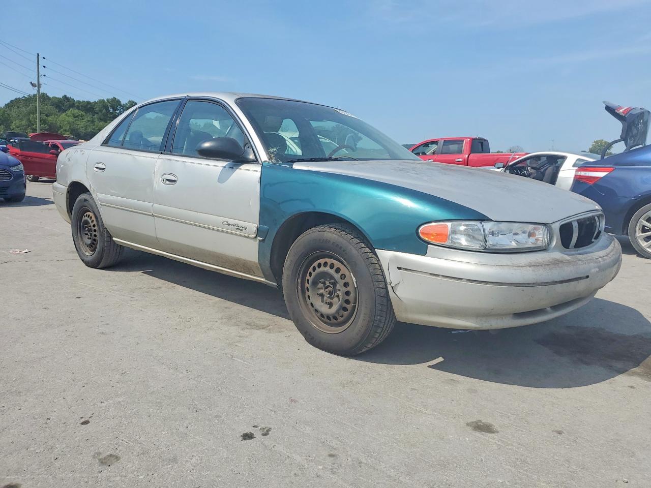 2001 Buic Century Cu Silver vin: 2G4WS52J311249949