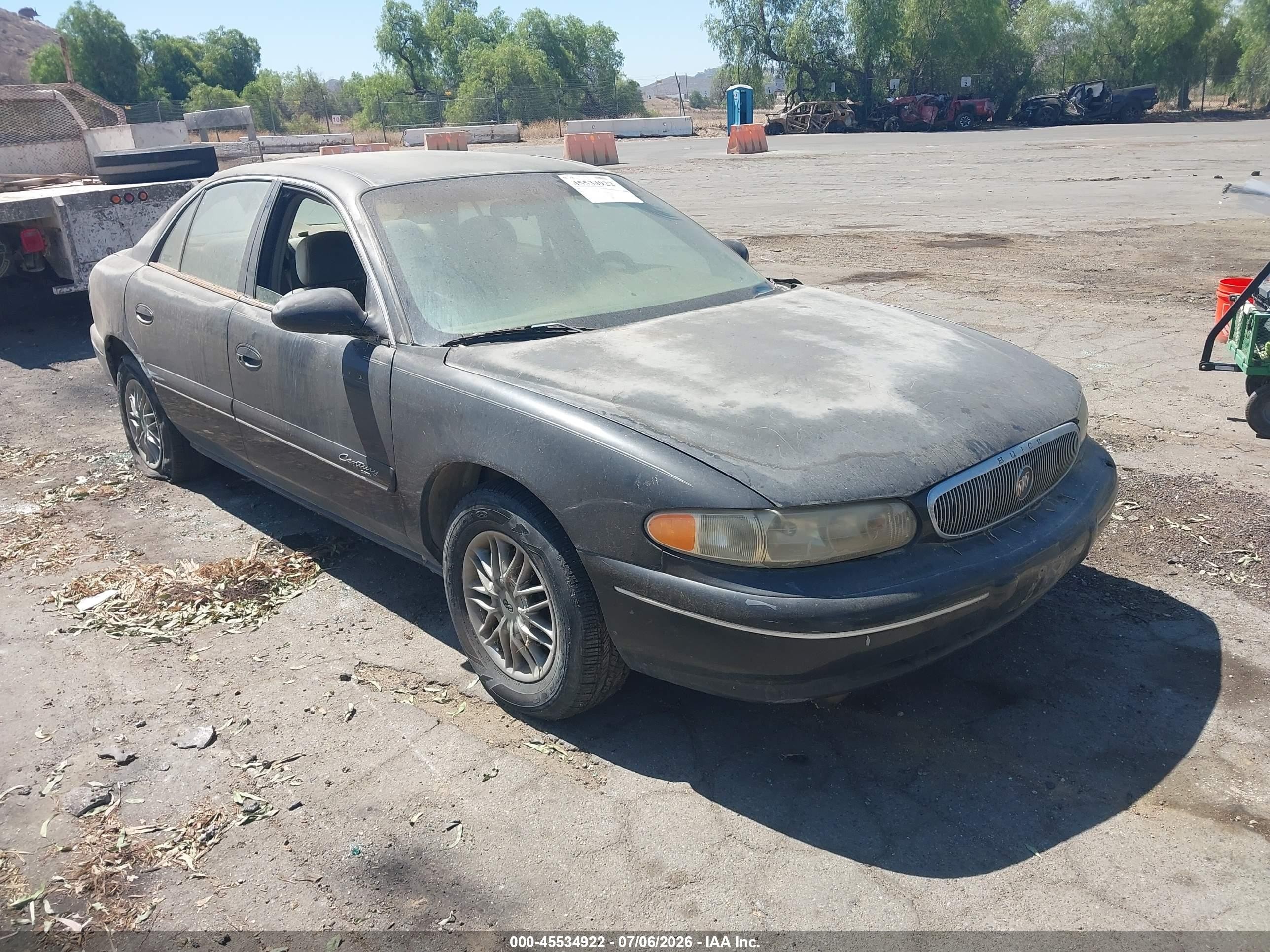 2002 Buick Century Custom Gray vin: 2G4WS52J321127285