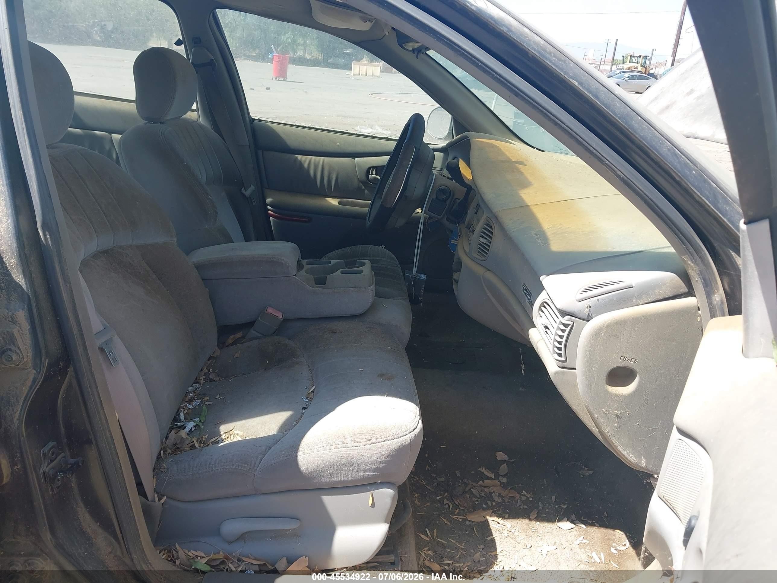 2002 Buick Century Custom Gray vin: 2G4WS52J321127285