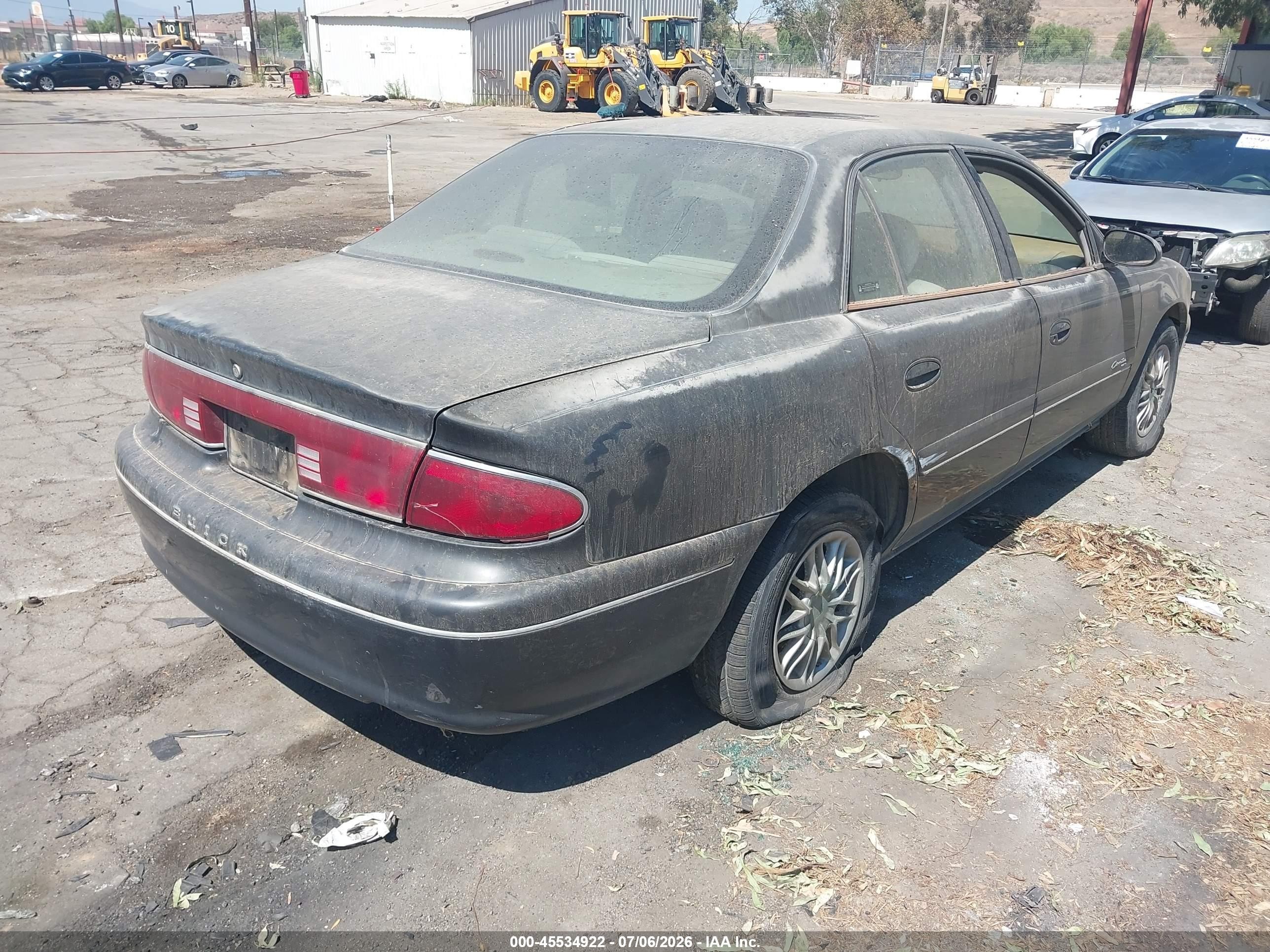 2002 Buick Century Custom Gray vin: 2G4WS52J321127285