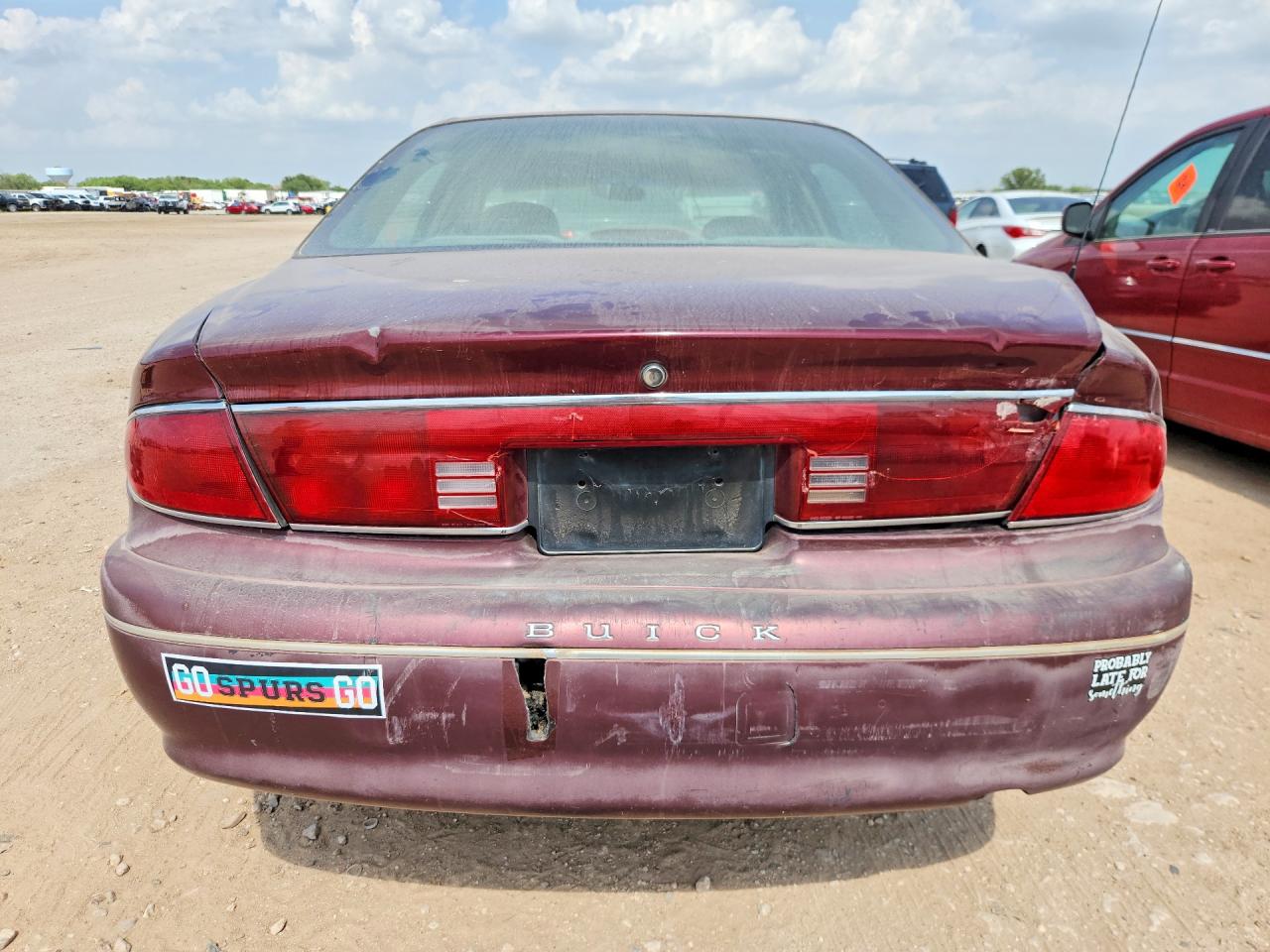 2002 Buick Century Custom Red vin: 2G4WS52J321198485