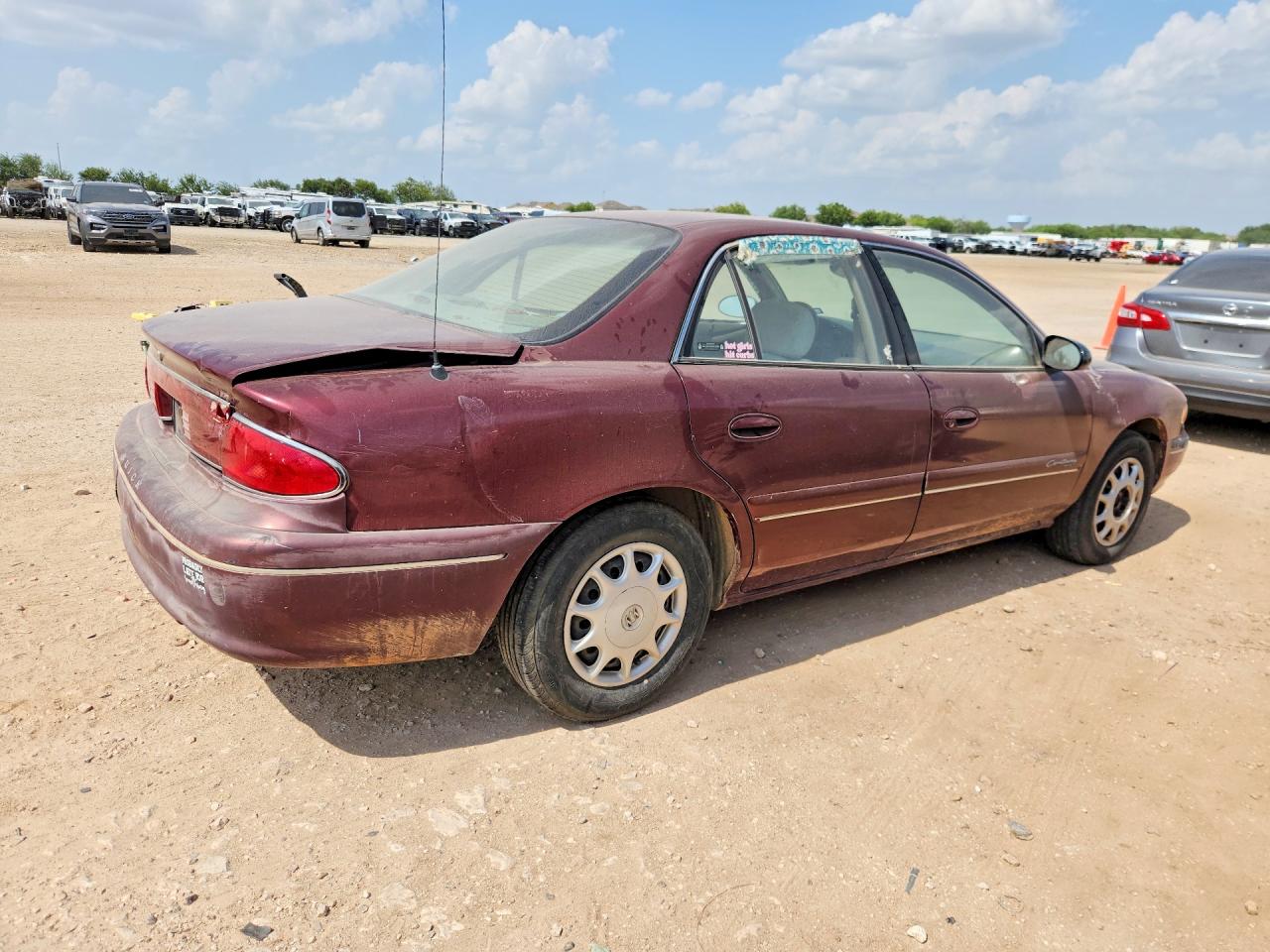 2002 Buick Century Custom Red vin: 2G4WS52J321198485