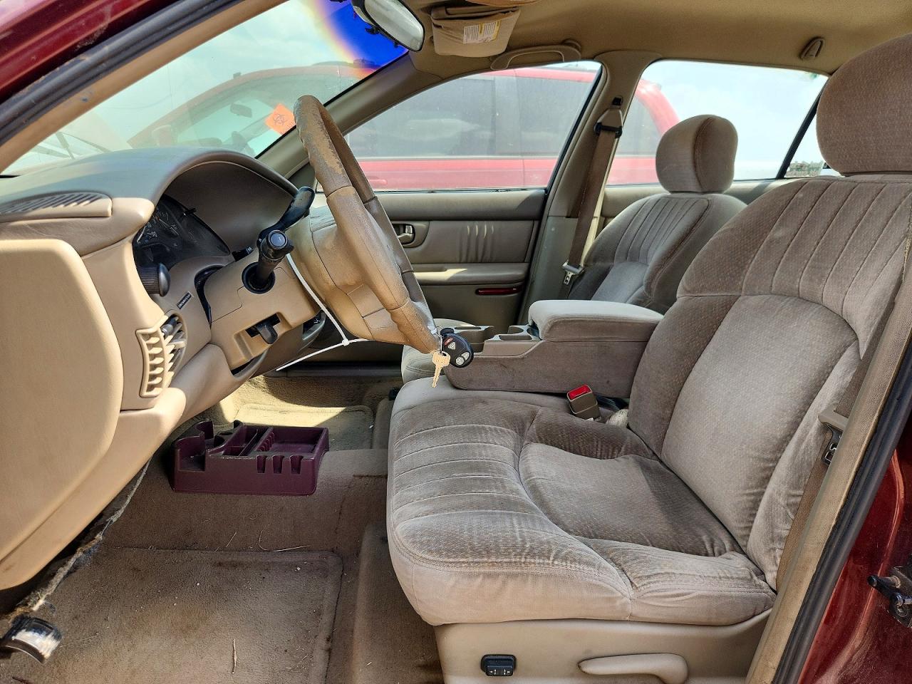 2002 Buick Century Custom Red vin: 2G4WS52J321198485
