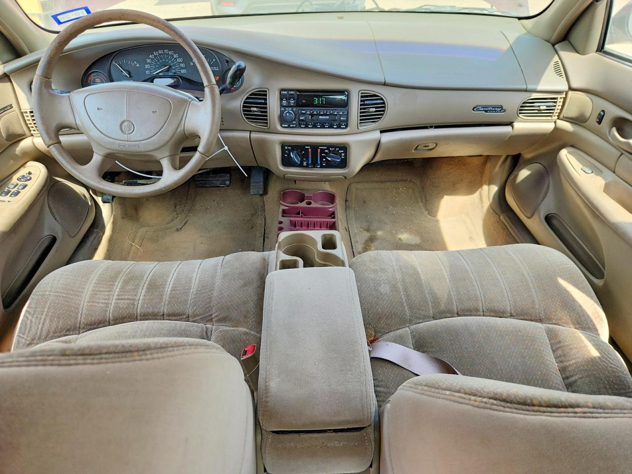 2002 Buick Century Custom Red vin: 2G4WS52J321198485