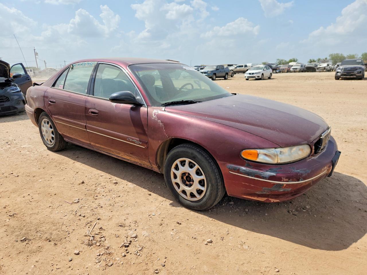 2002 Buick Century Custom Red vin: 2G4WS52J321198485