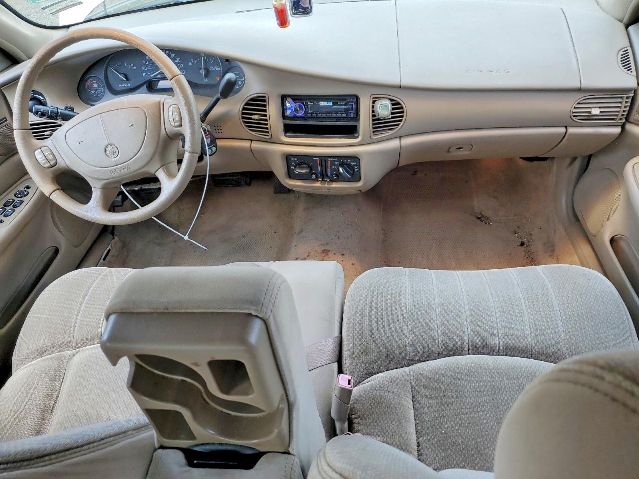 2002 Buick Century Custom Tan vin: 2G4WS52J321235051