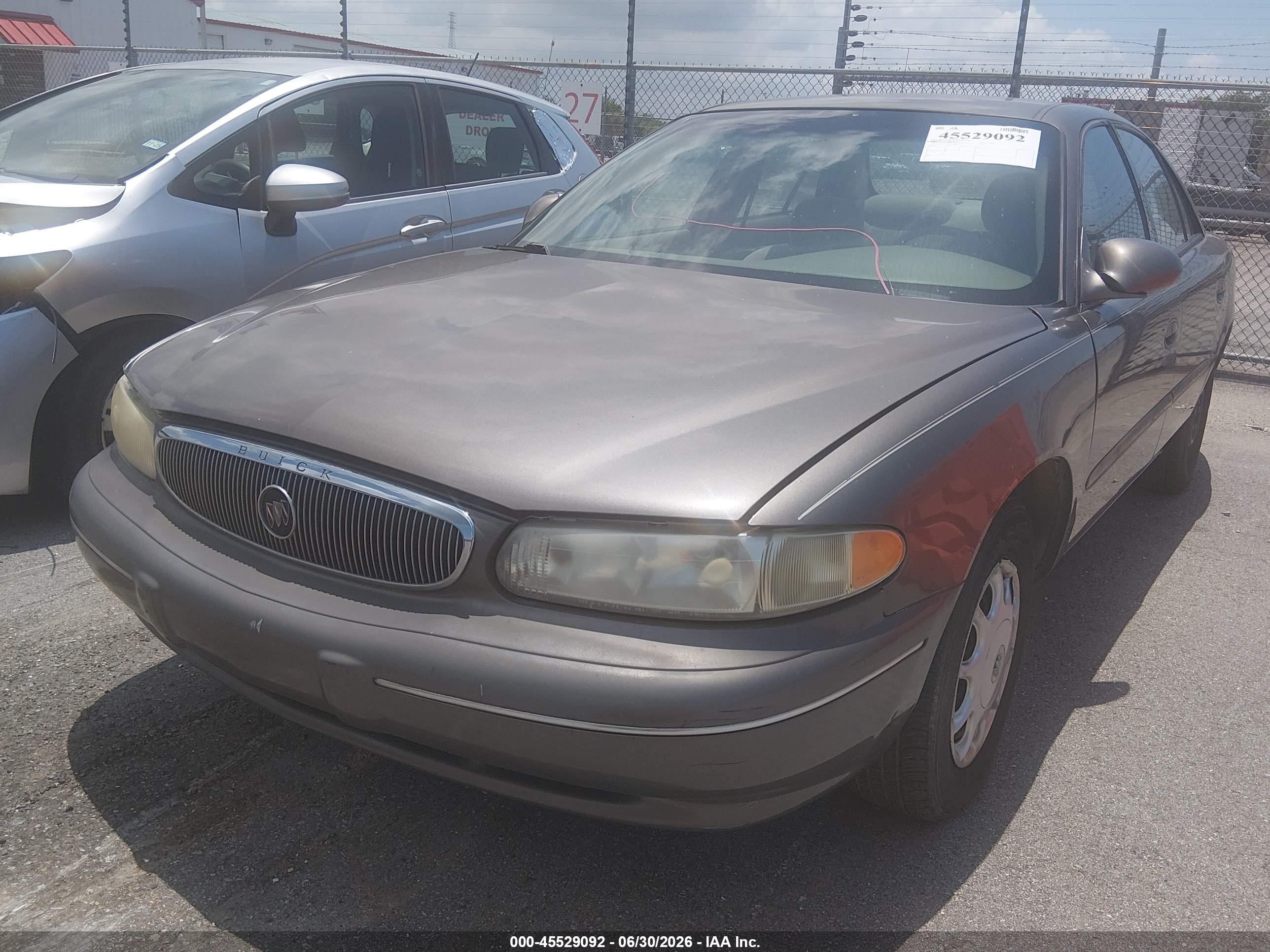 2003 Buick Century Custom Brown vin: 2G4WS52J331140975