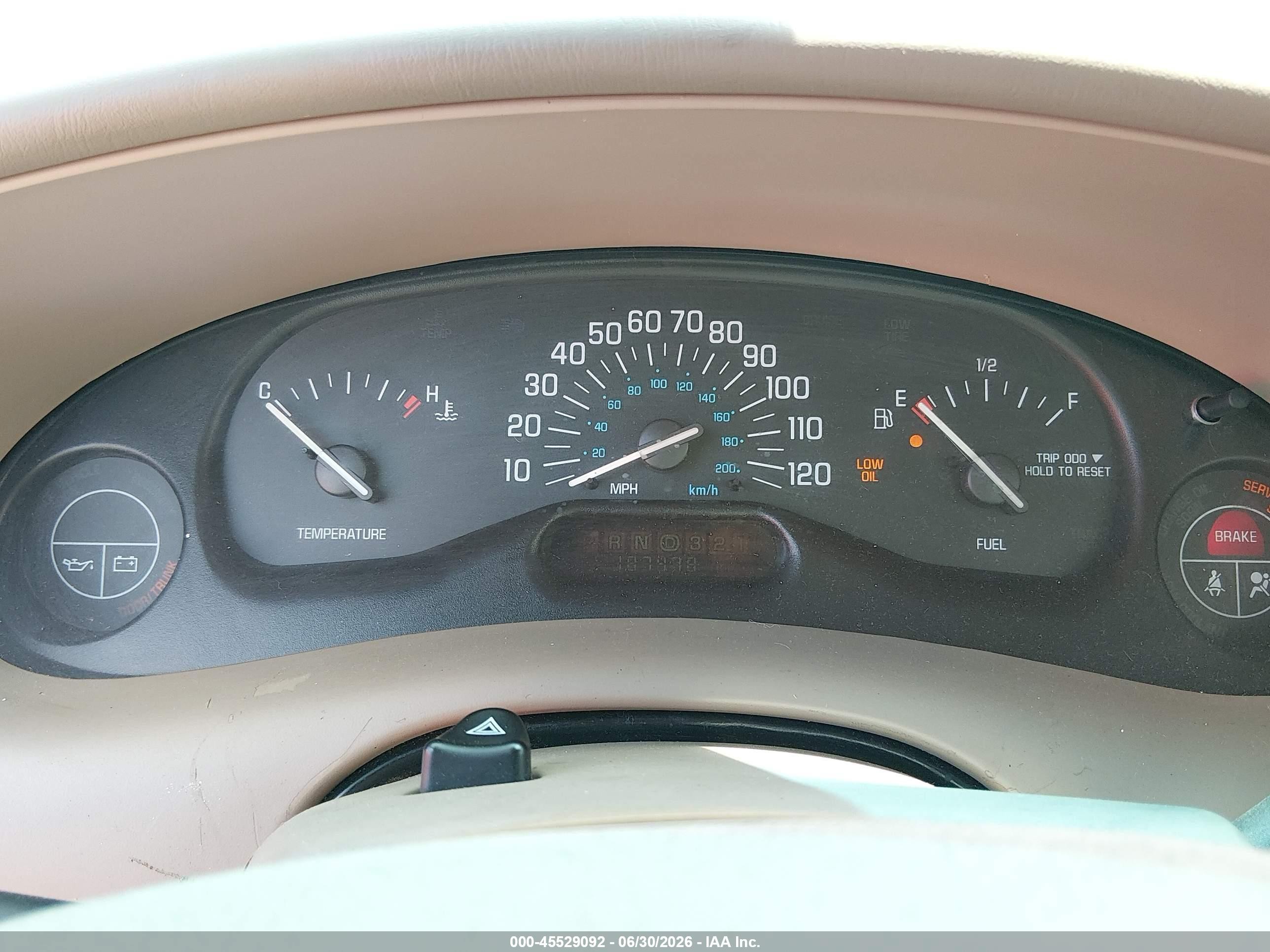 2003 Buick Century Custom Brown vin: 2G4WS52J331140975