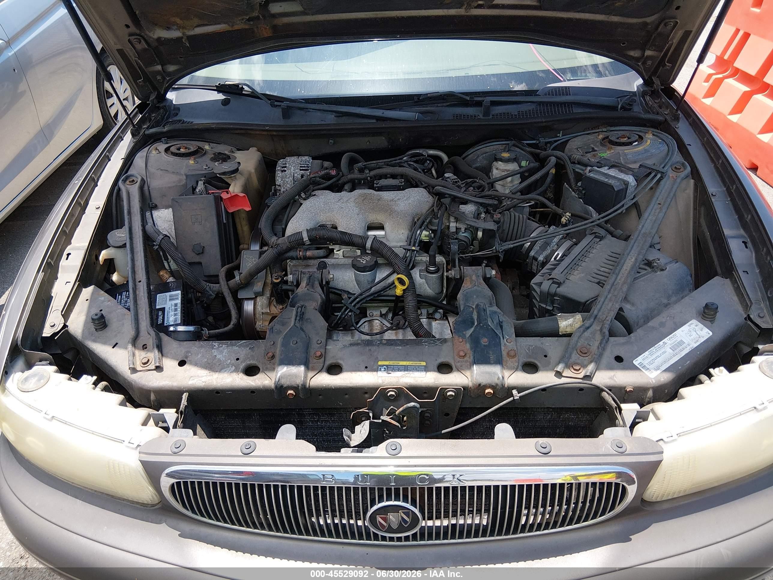 2003 Buick Century Custom Brown vin: 2G4WS52J331140975
