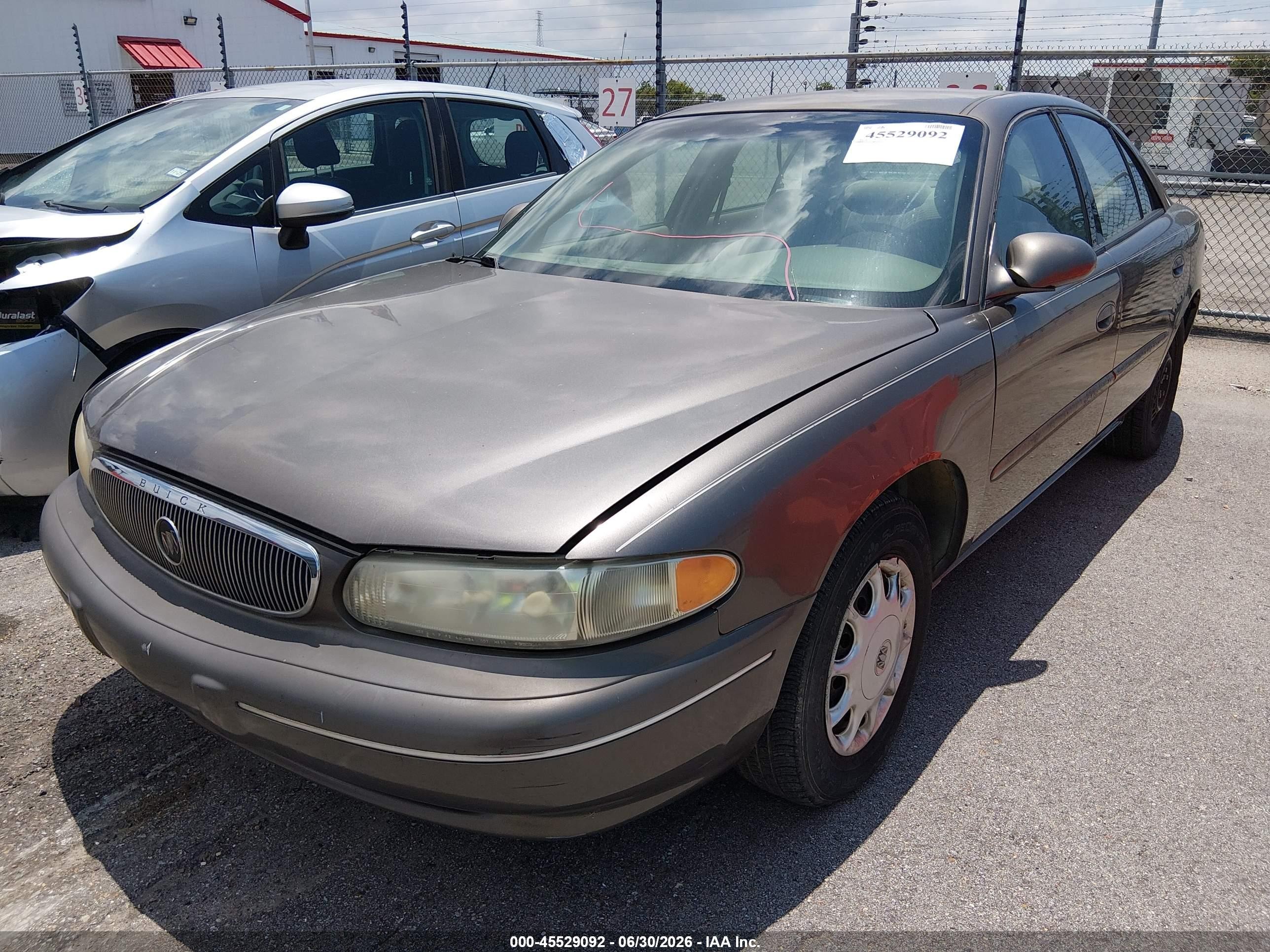 2003 Buick Century Custom Brown vin: 2G4WS52J331140975