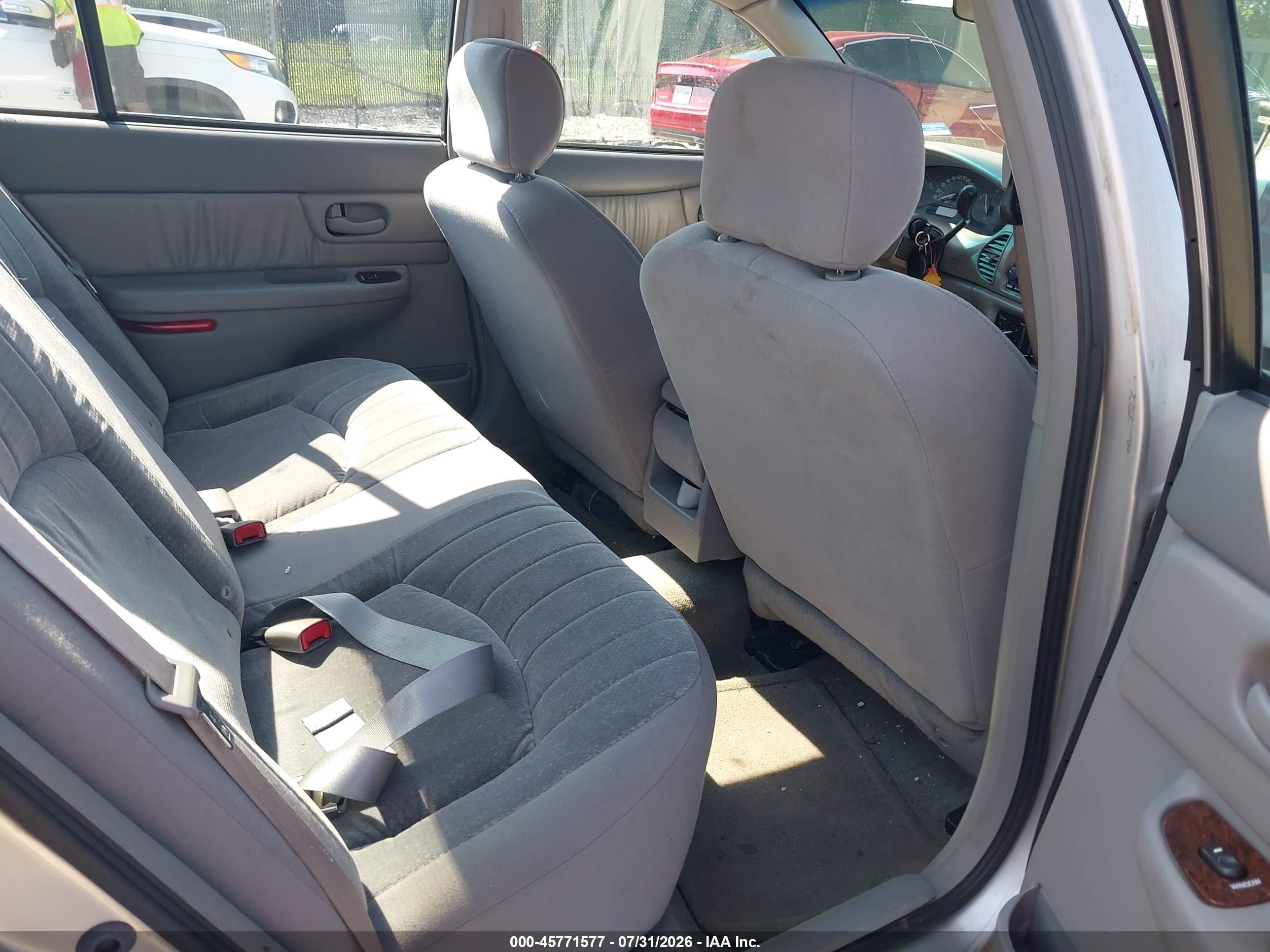 2003 Buick Century Custom Silver vin: 2G4WS52J331167674