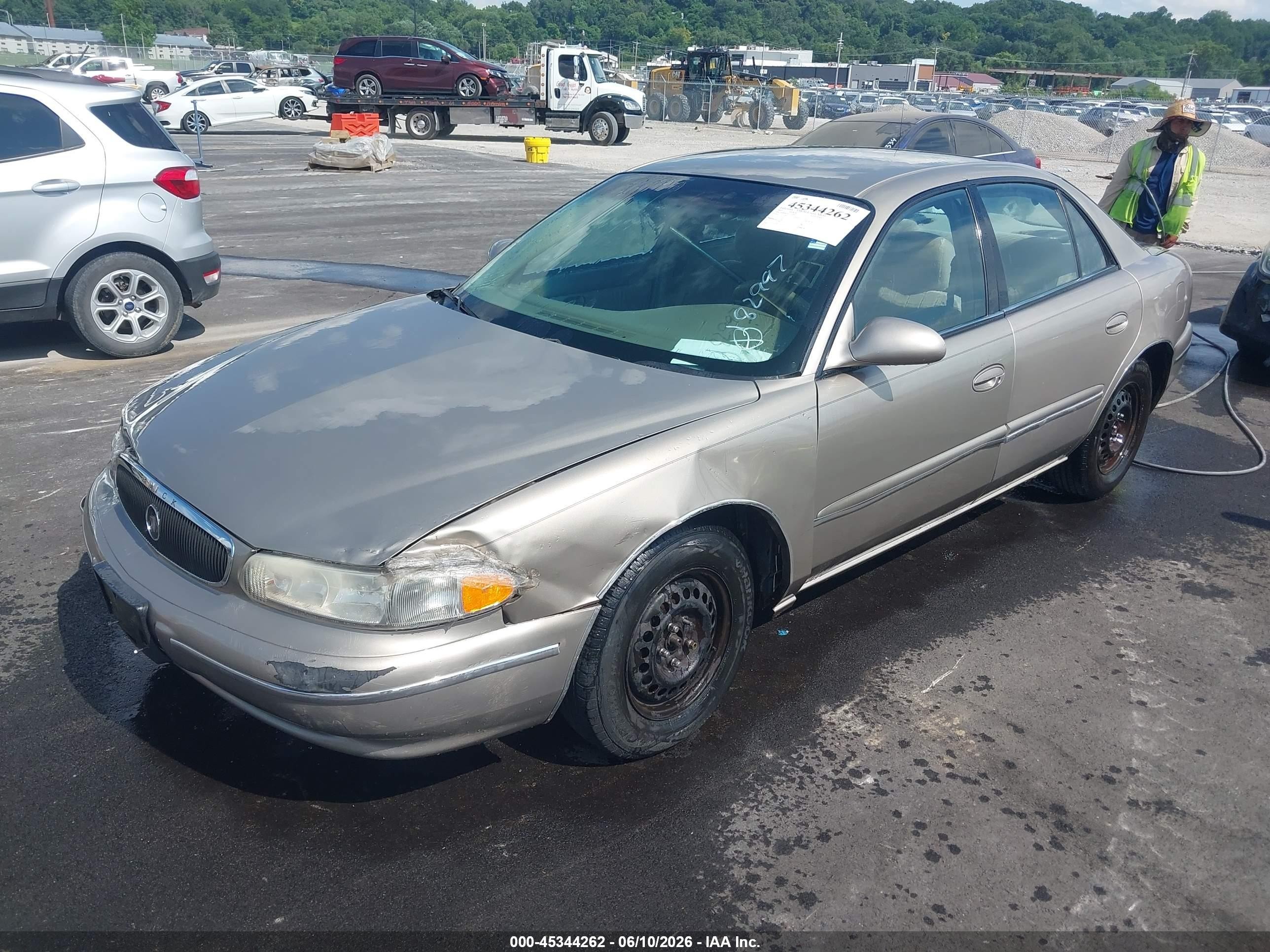 2003 Buick Century Custom Gold vin: 2G4WS52J331182997