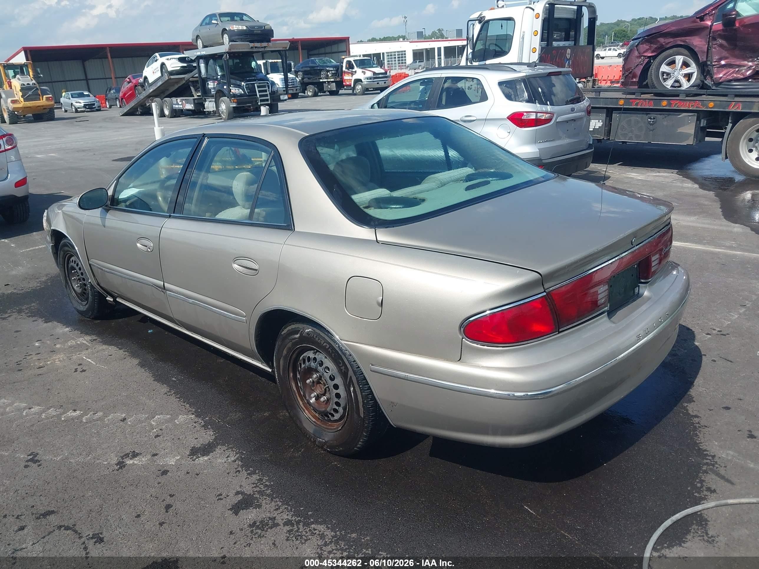 2003 Buick Century Custom Gold vin: 2G4WS52J331182997