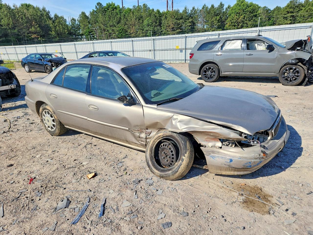 2003 Buick Century Custom Tan vin: 2G4WS52J331208935