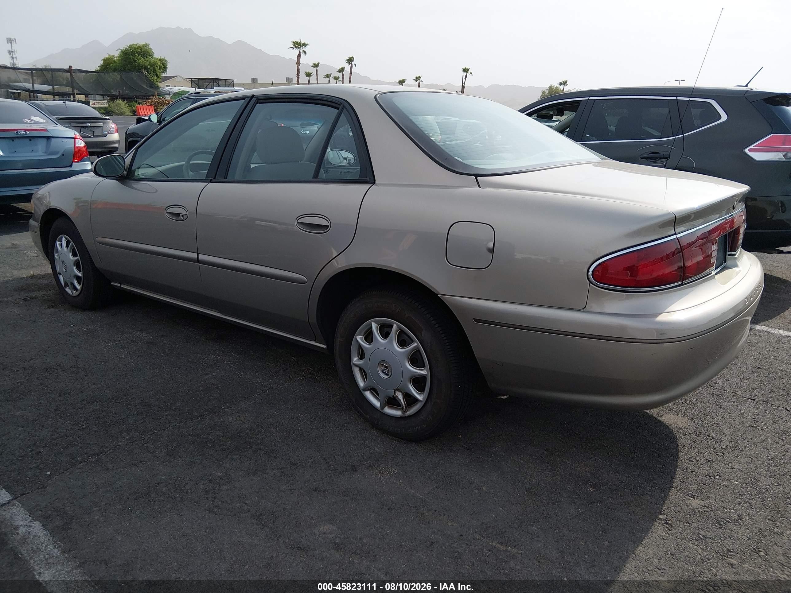 2003 Buick Century Custom Beige vin: 2G4WS52J331250053
