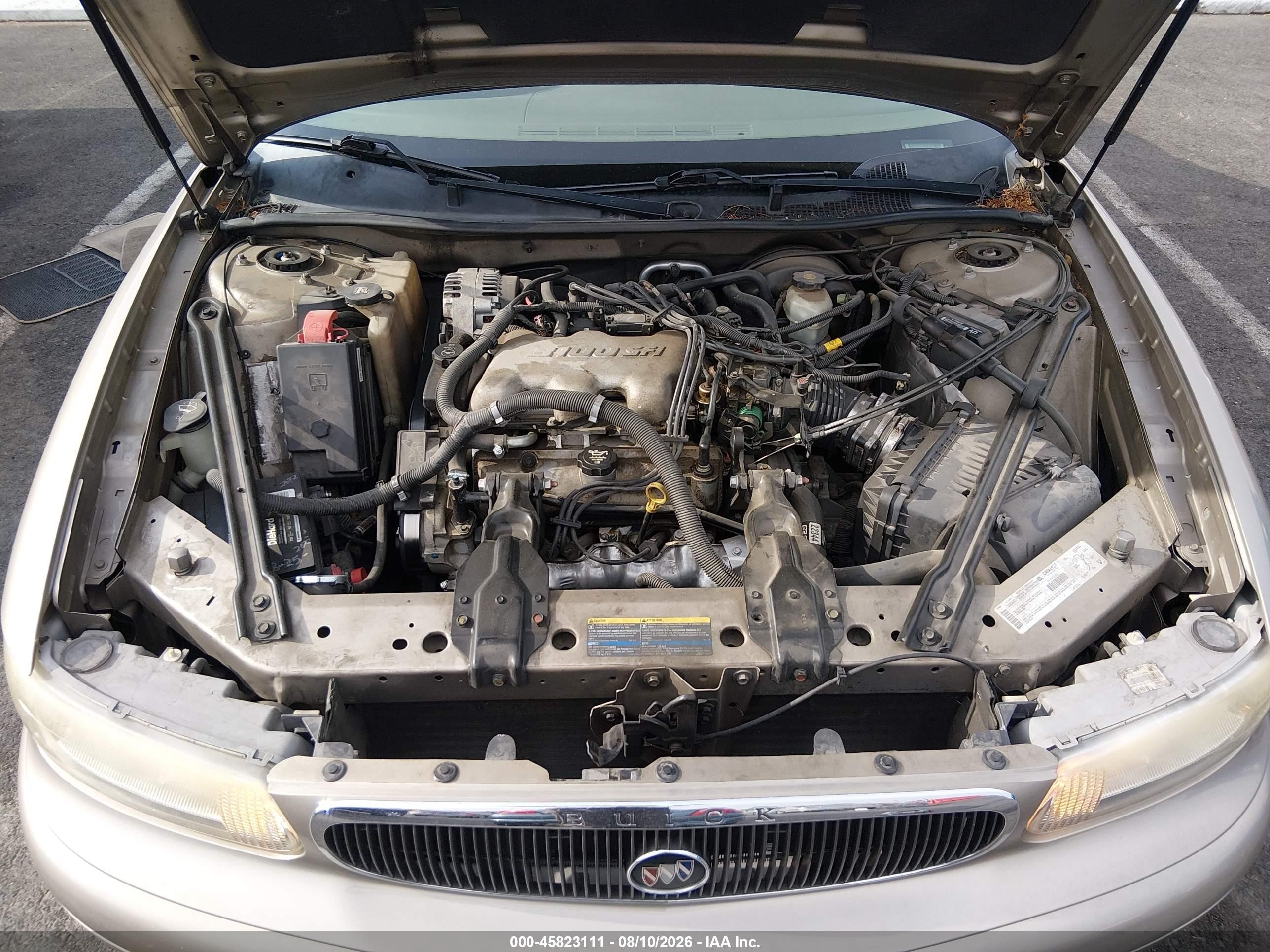2003 Buick Century Custom Beige vin: 2G4WS52J331250053