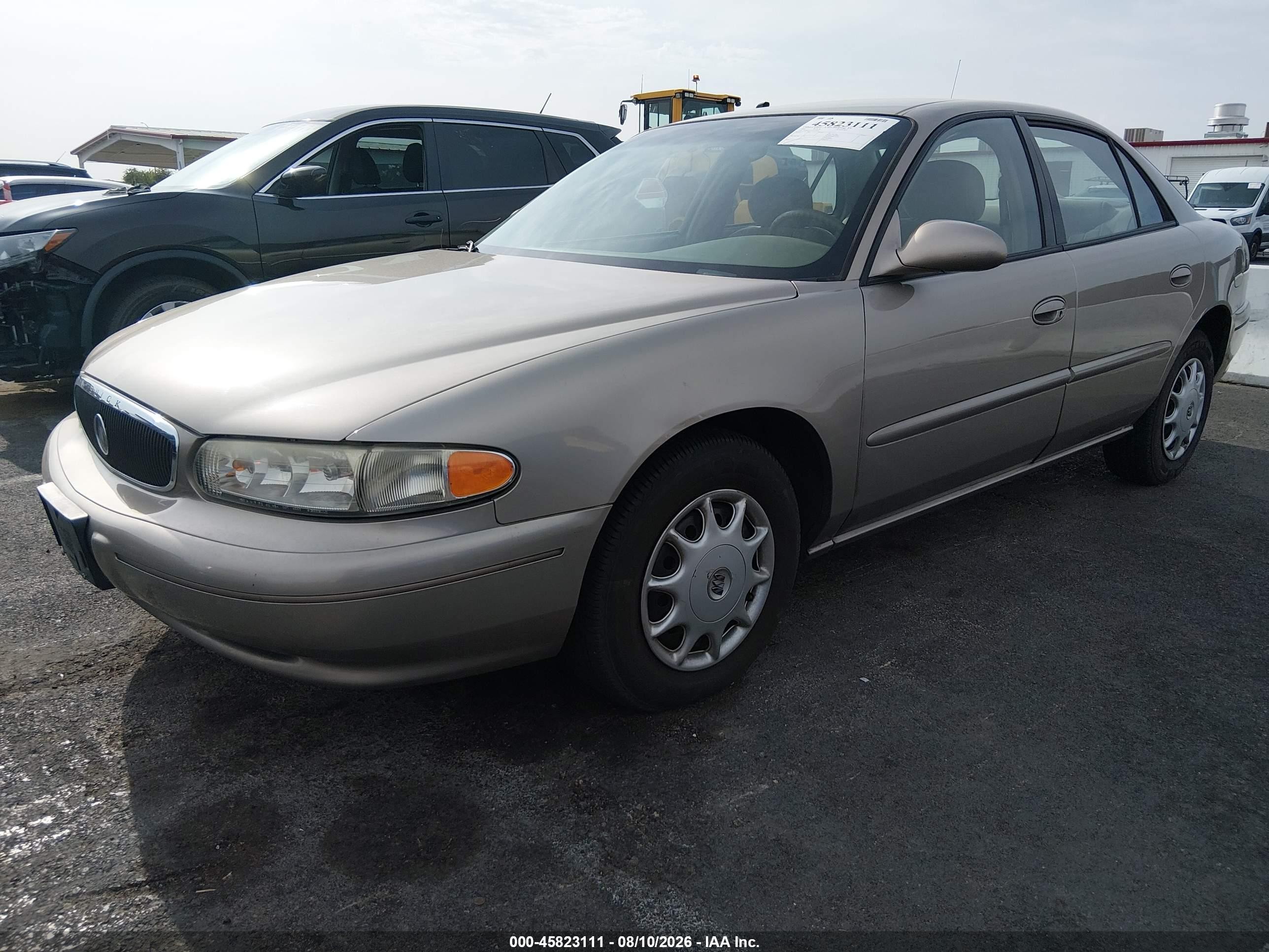 2003 Buick Century Custom Beige vin: 2G4WS52J331250053