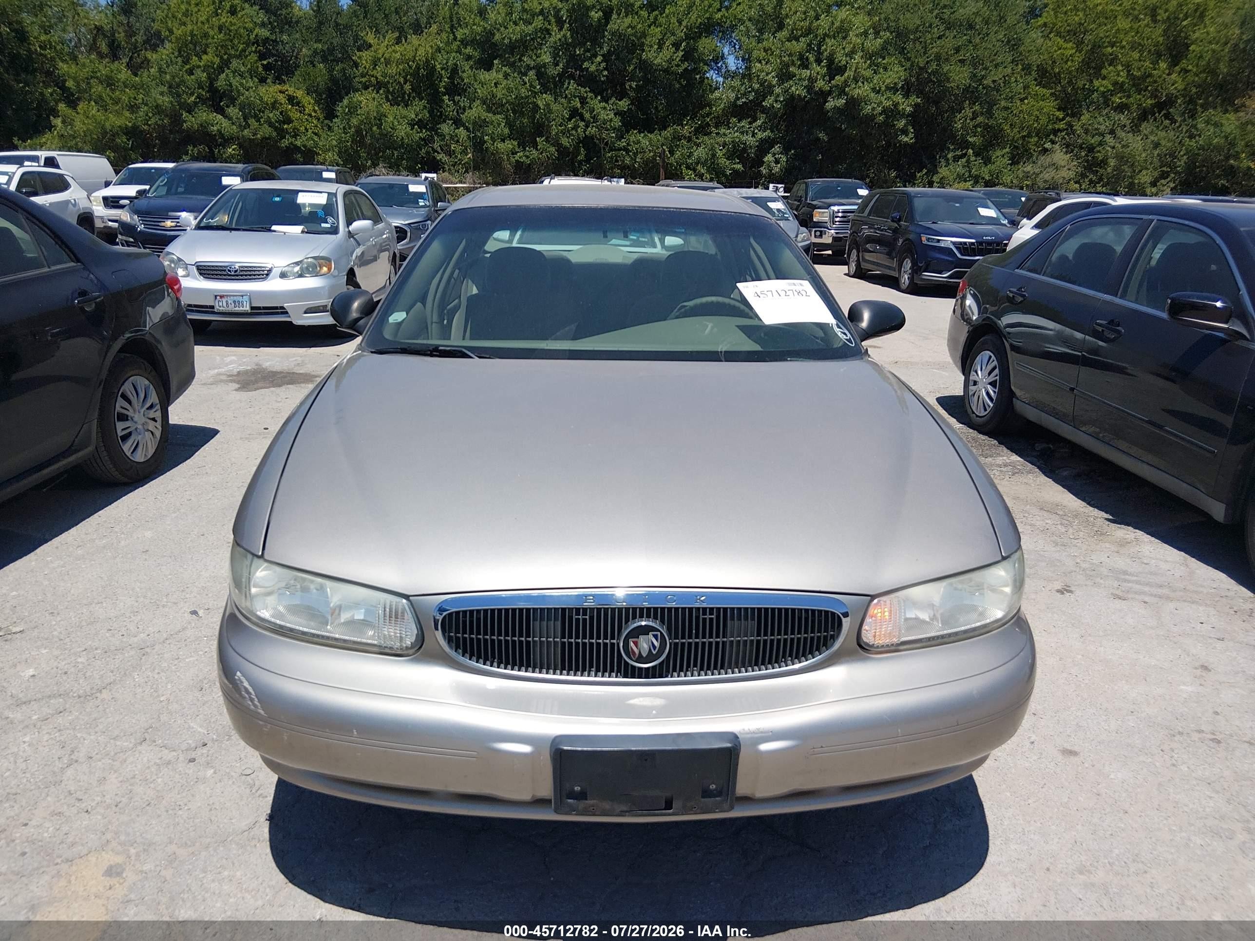2003 Buick Century Custom Beige vin: 2G4WS52J331276622