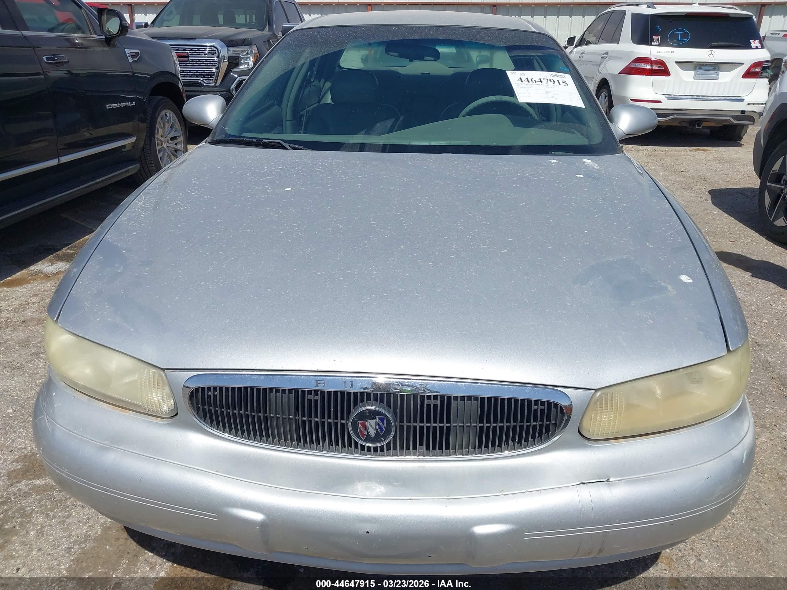 2003 Buick Century Custom Серебряный vin: 2G4WS52J331283232