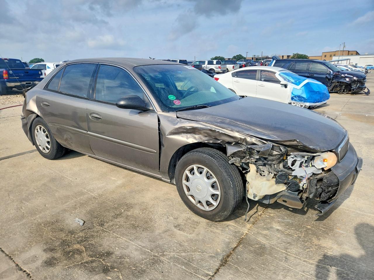 2004 Buick Century Custom Tan vin: 2G4WS52J341206085