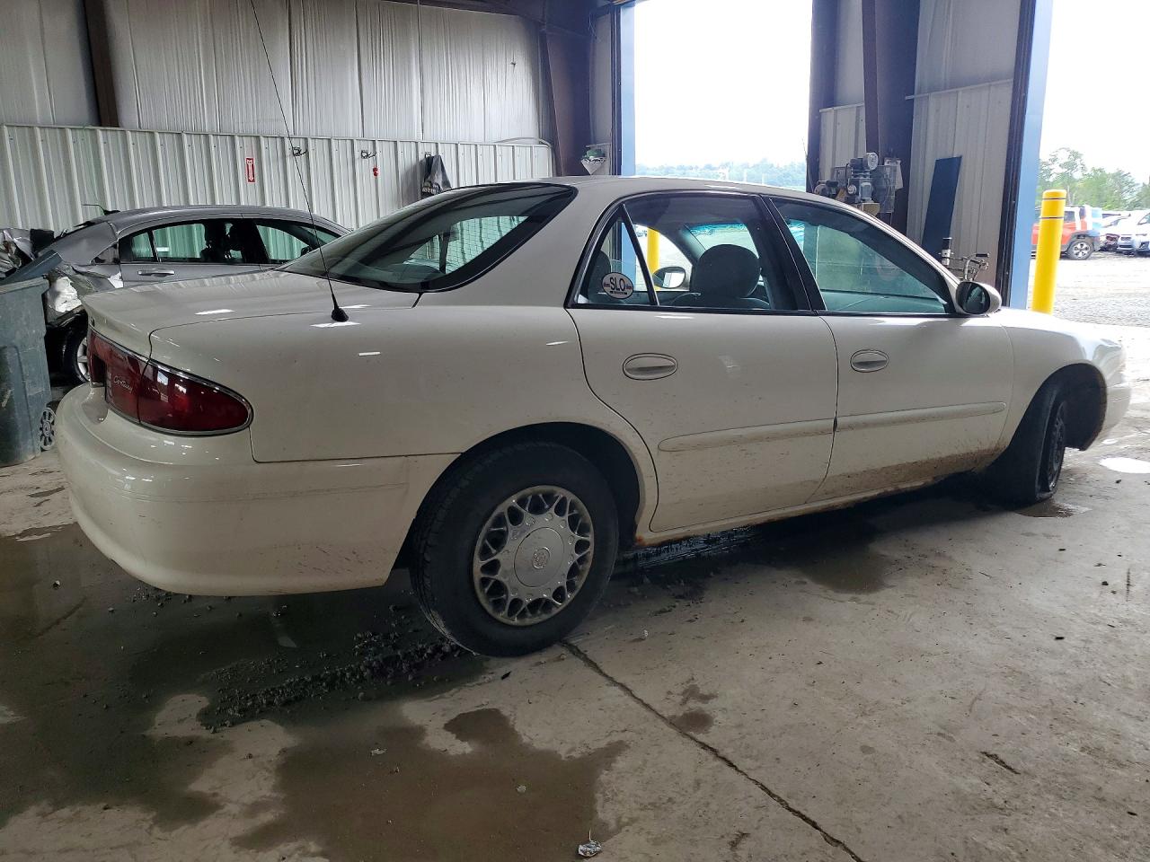 2004 Buick Century Custom White vin: 2G4WS52J341235604