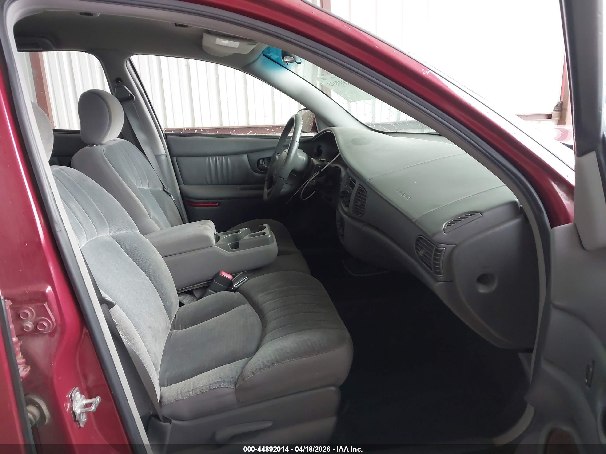 2004 Buick Century   Red vin: 2G4WS52J341238504