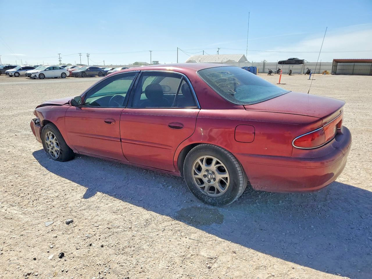 2005 Buick Century Custom Burgundy vin: 2G4WS52J351102987