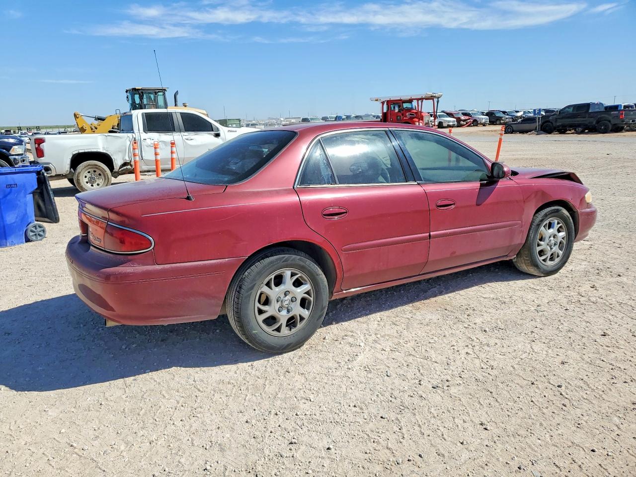 2005 Buick Century Custom Burgundy vin: 2G4WS52J351102987