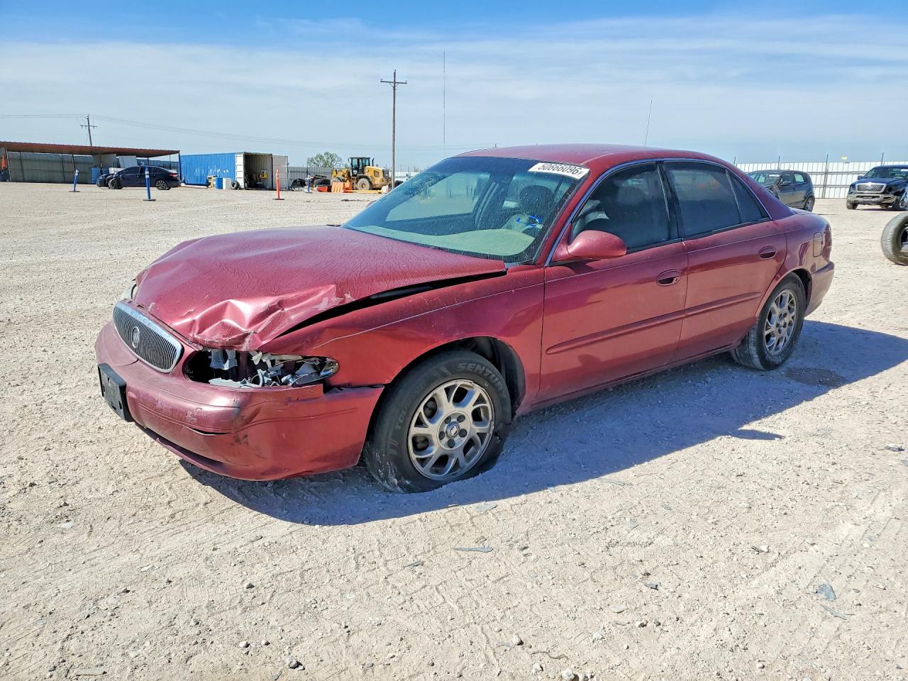 2005 Buick Century Custom Burgundy vin: 2G4WS52J351102987