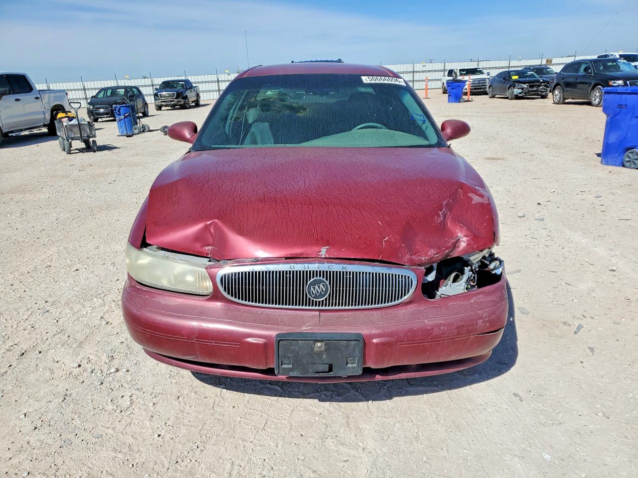 2005 Buick Century Custom Burgundy vin: 2G4WS52J351102987