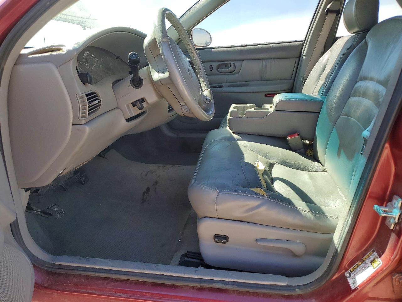 2005 Buick Century Custom Burgundy vin: 2G4WS52J351102987