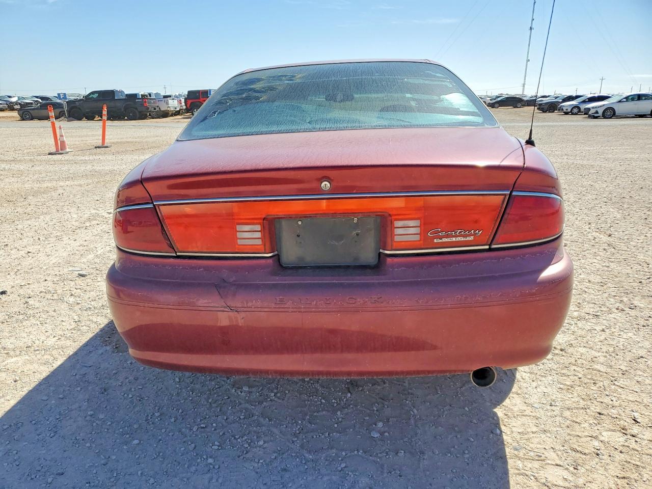 2005 Buick Century Custom Burgundy vin: 2G4WS52J351102987