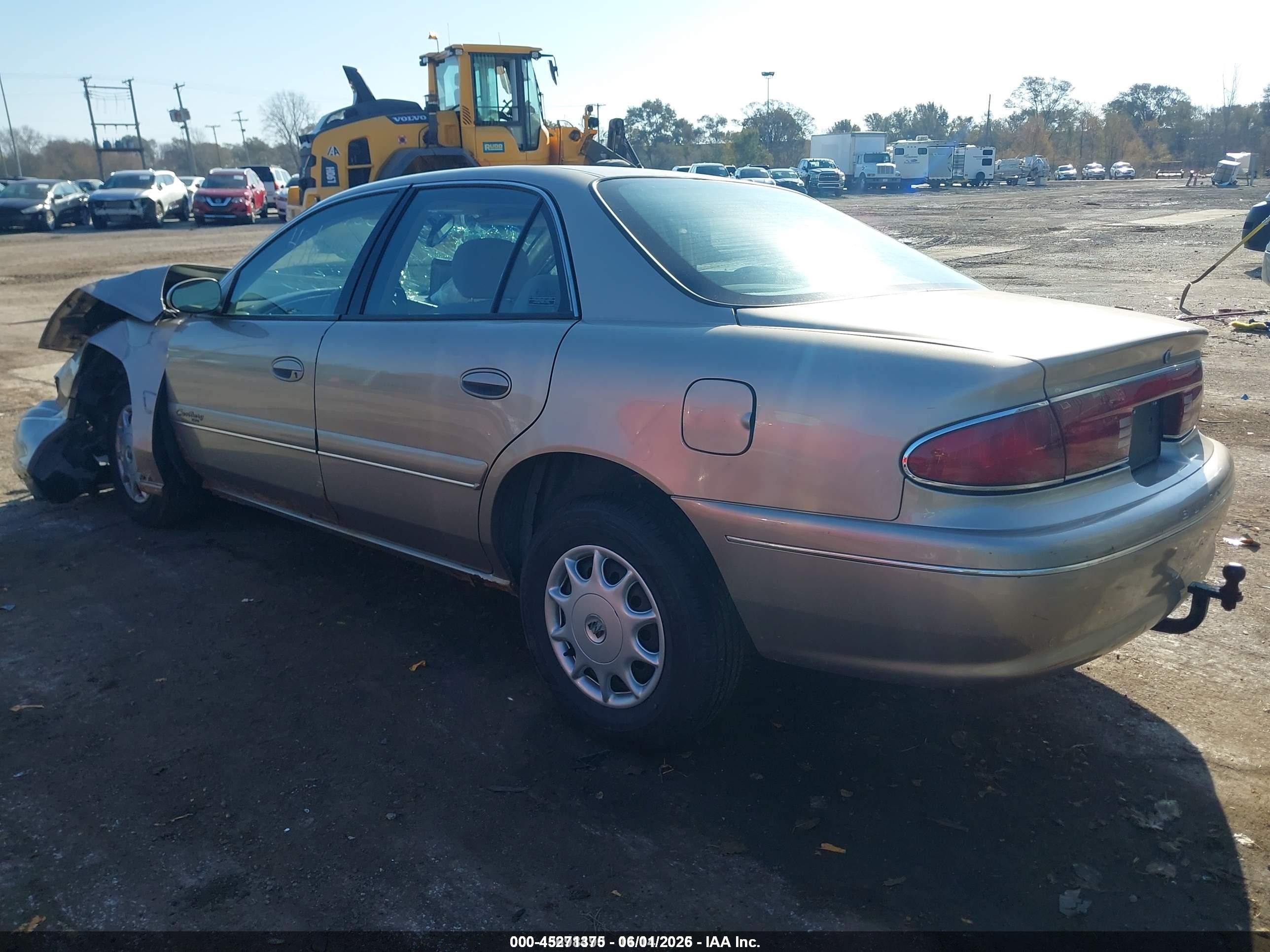 2000 Buick Century Custom Tan vin: 2G4WS52J3Y1240436