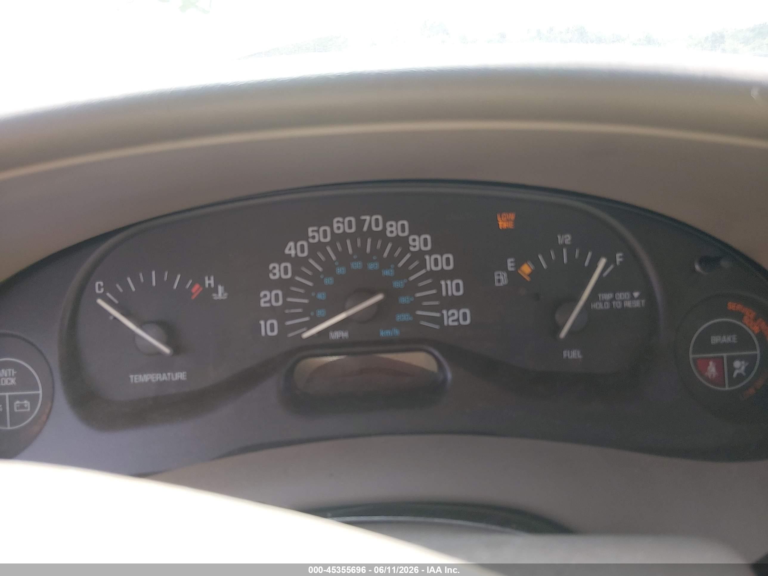 2001 Buick Century Custom Желто-коричневый vin: 2G4WS52J411176946