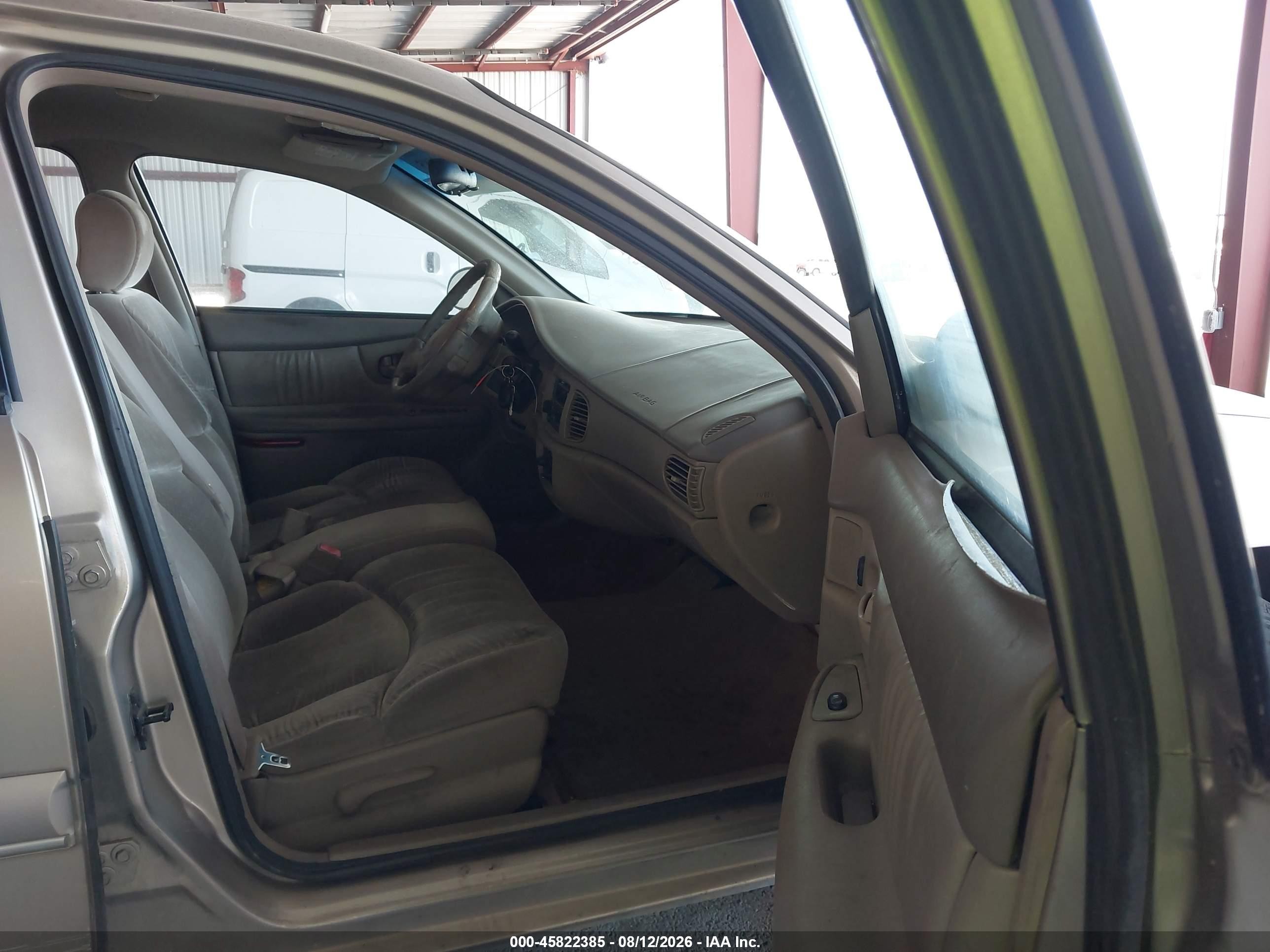 2002 Buick Century Custom Tan vin: 2G4WS52J421273274