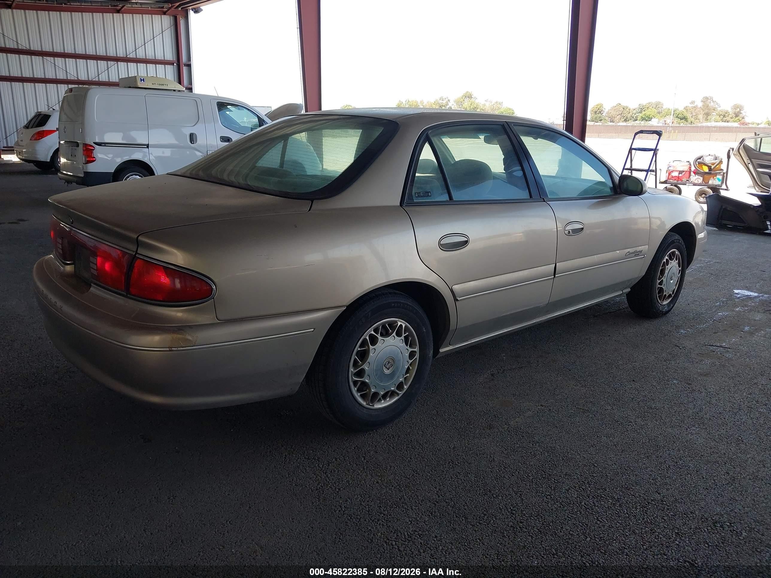 2002 Buick Century Custom Tan vin: 2G4WS52J421273274