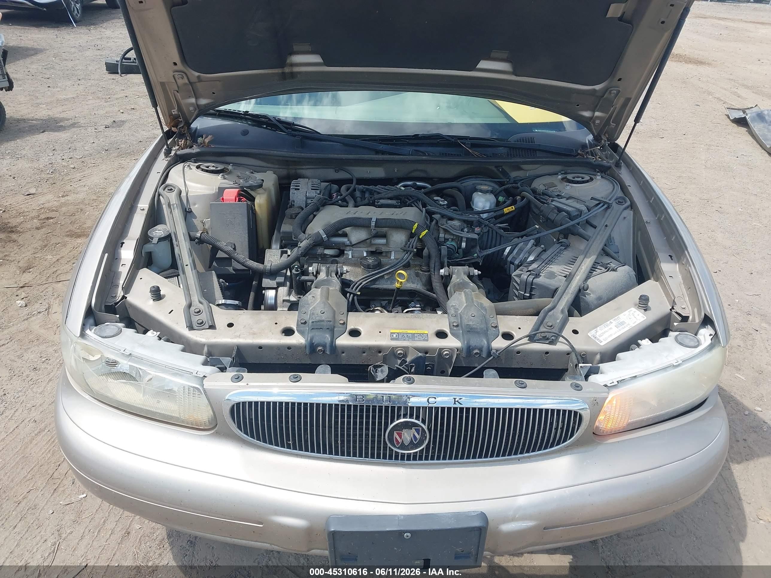 2003 Buick Century Custom Beige vin: 2G4WS52J431132271