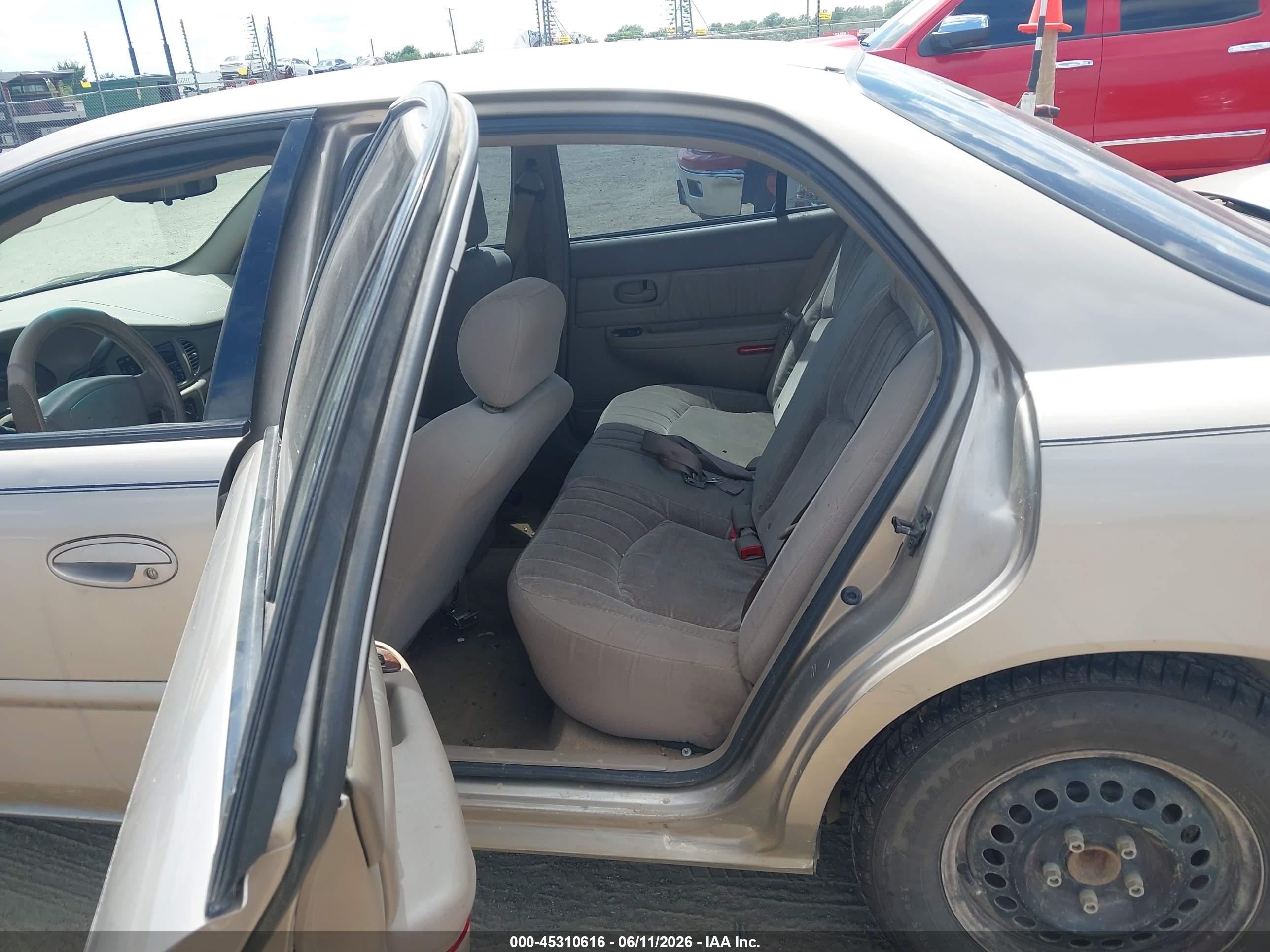 2003 Buick Century Custom Beige vin: 2G4WS52J431132271